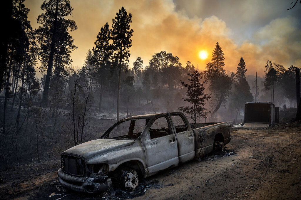 Oak fire