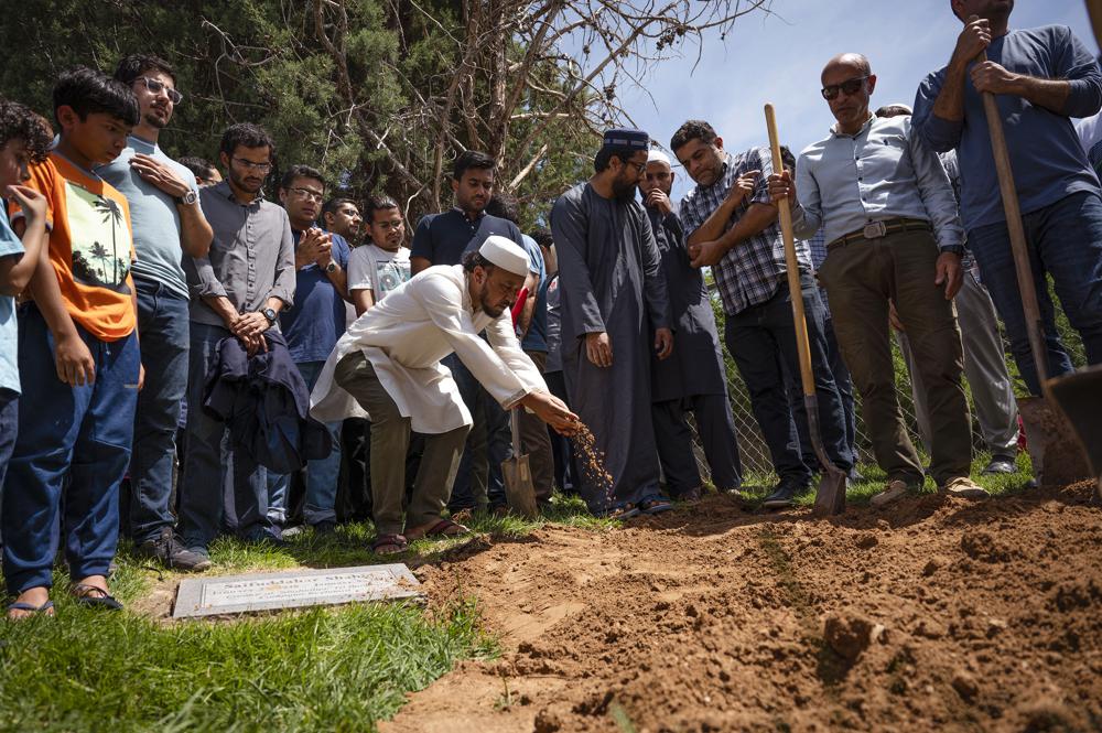Funeral of Muslim man in New Mexico