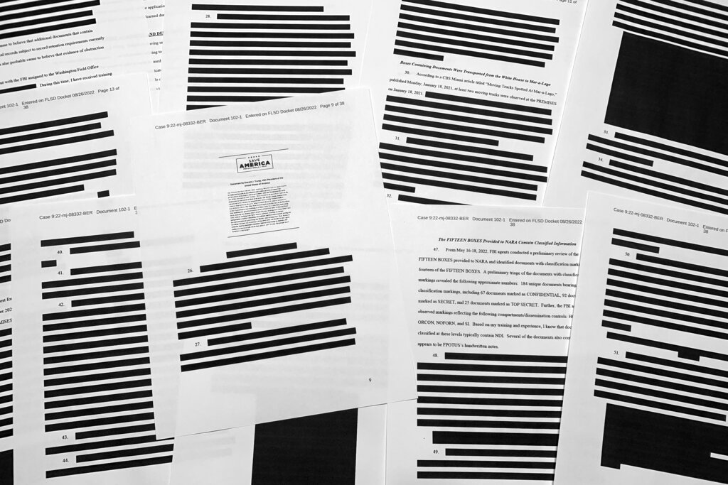 Trump affidavit