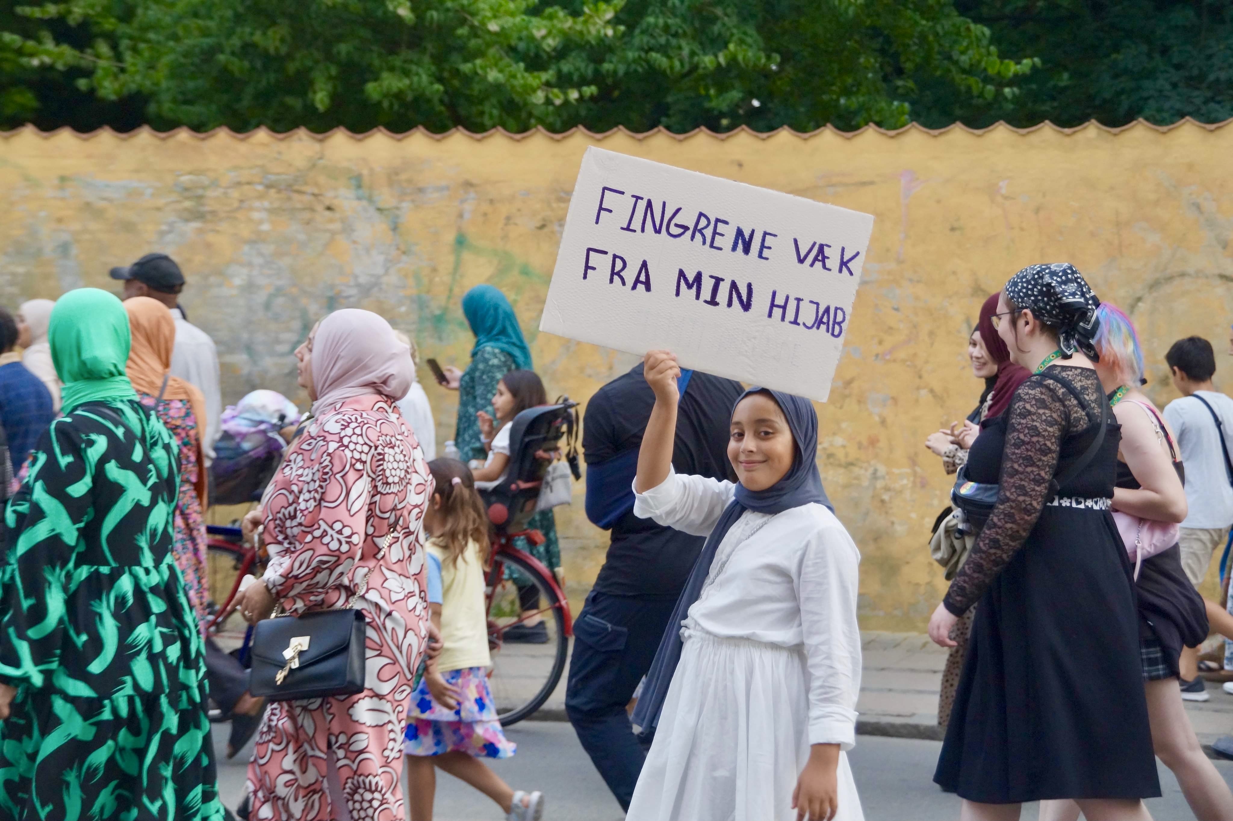 People protesting 