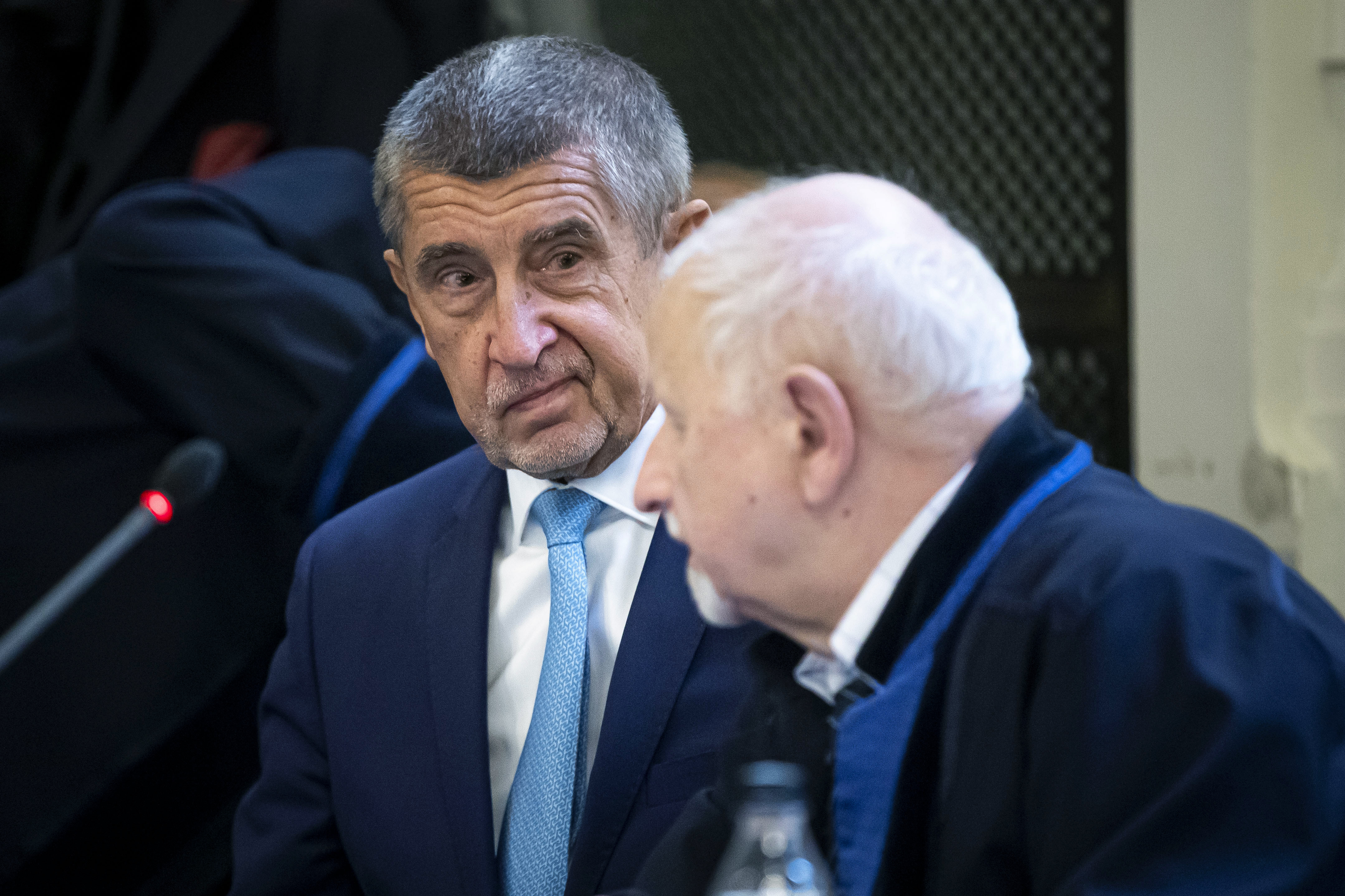 Czech billionaire and former Prime Minister Andrej Babis in court