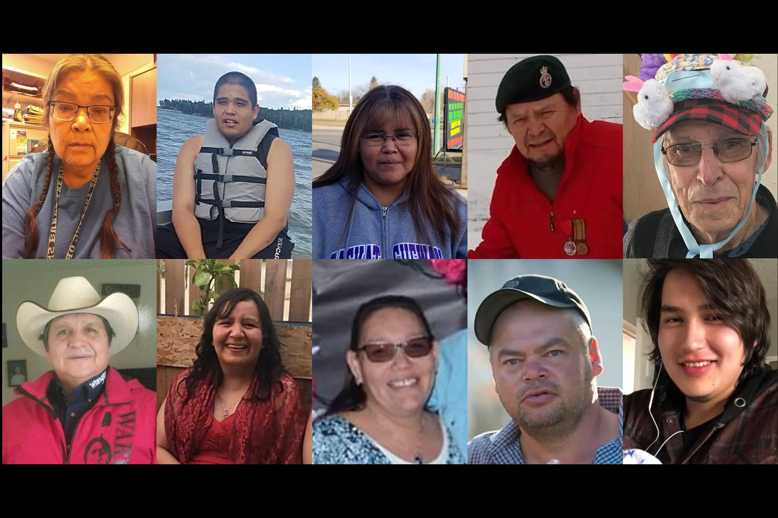 Canada stabbing spree victims.