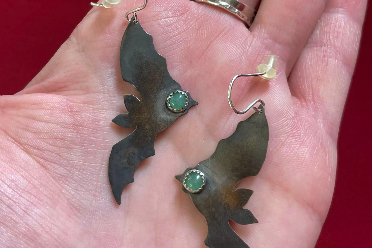The selling of Sleepy’s jewellery raised $3,000 for a New Orleans charity that creates housing solutions for trans and gender-nonconforming youth [Courtesy of Emily McDonald]