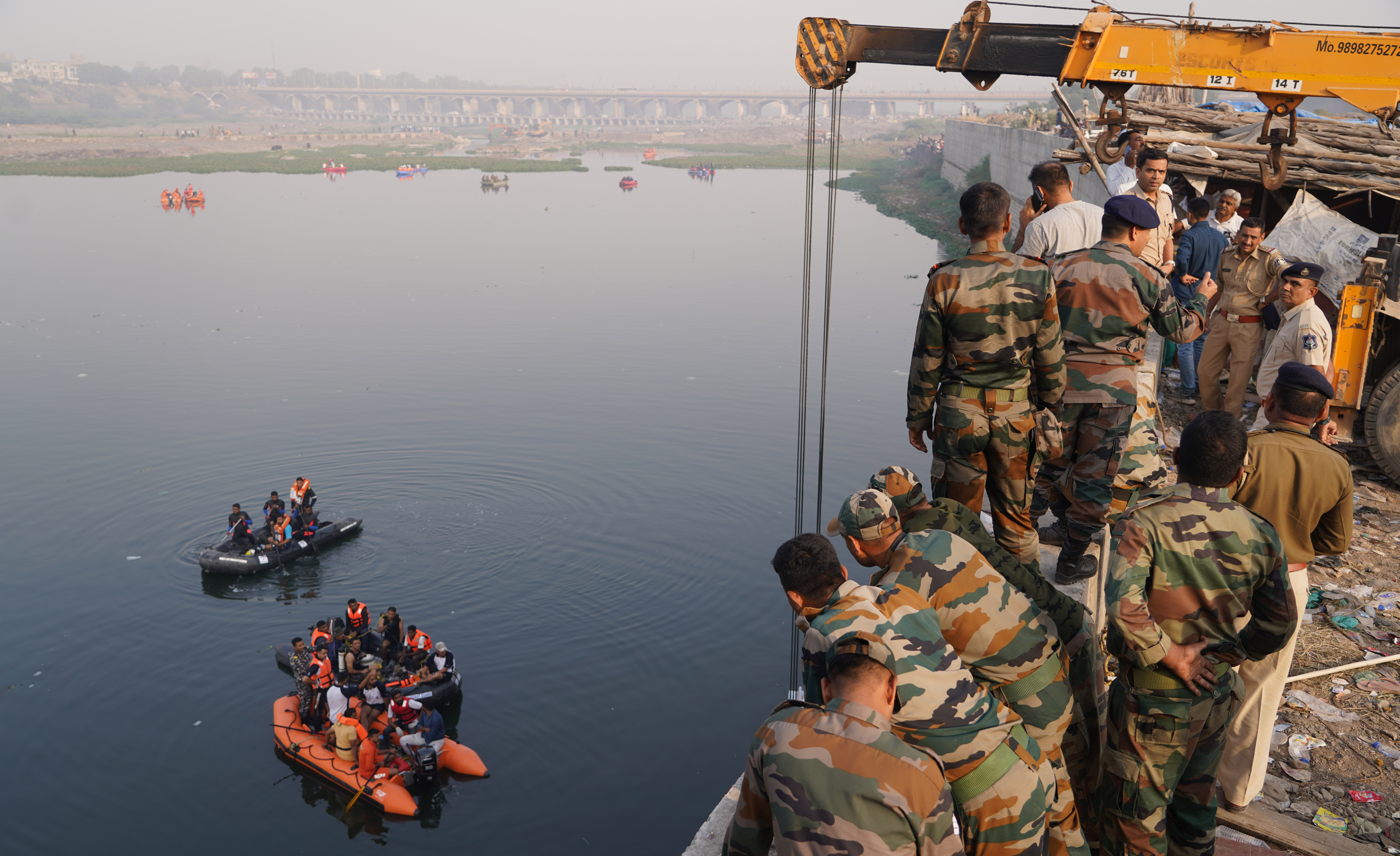India bridge collapse