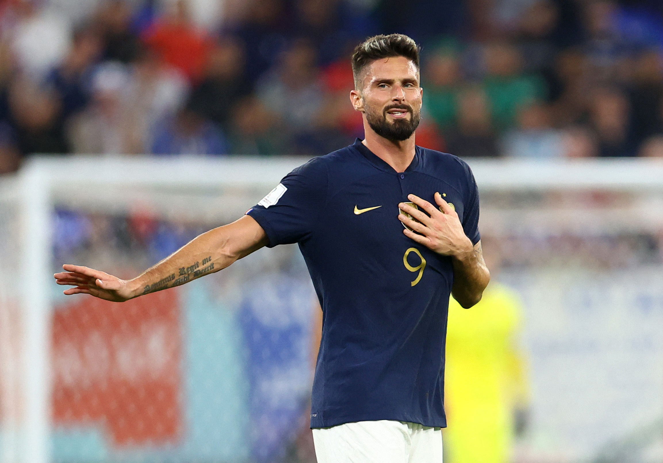 Olivier Giroud is France’s all-time top goalscorer