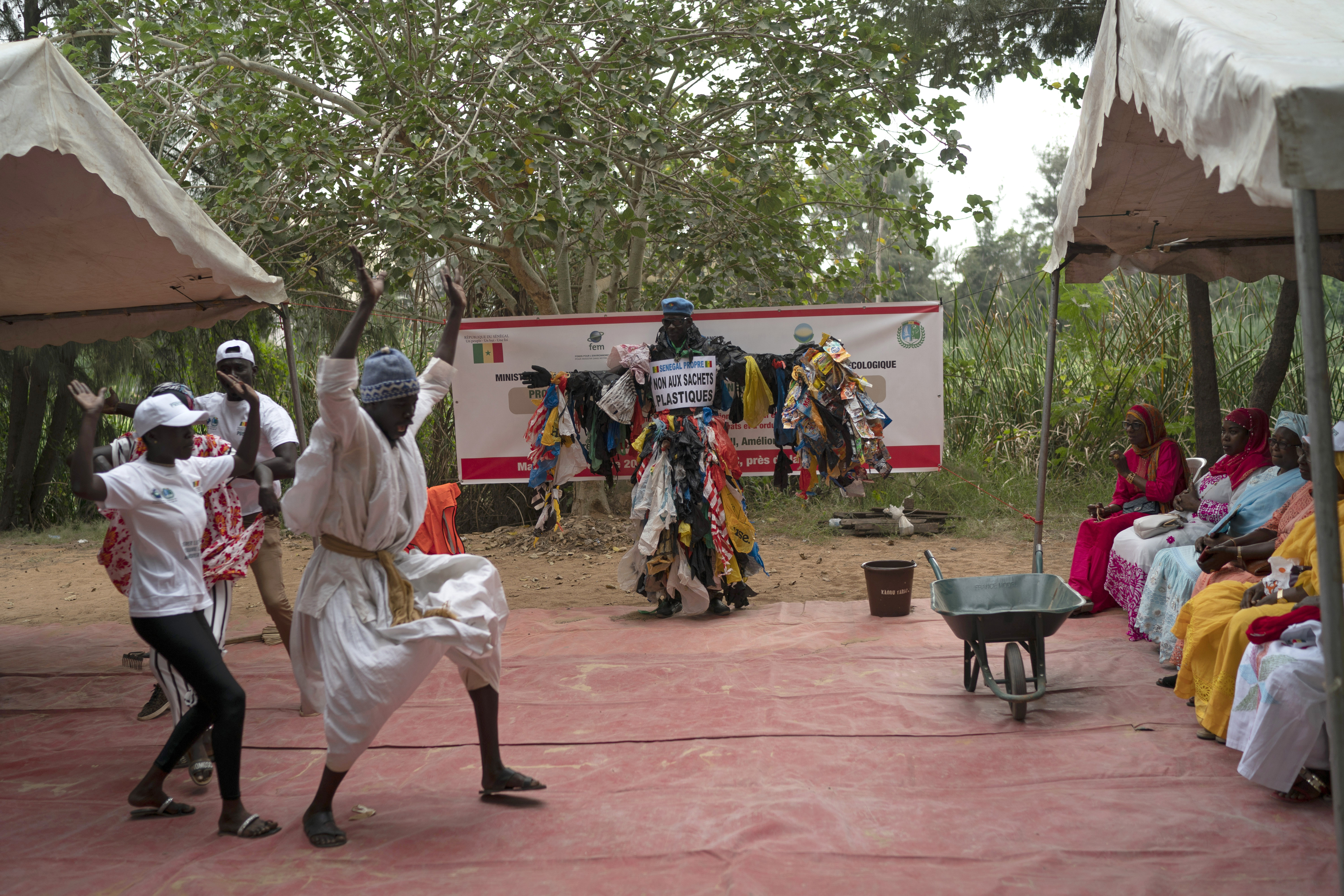 The environmental activist Modou Fall