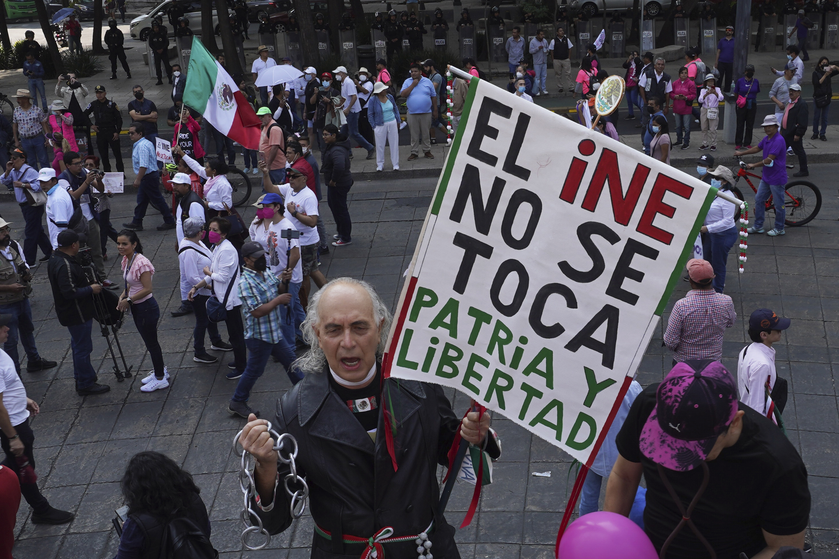 Mexico Protest Election Authority