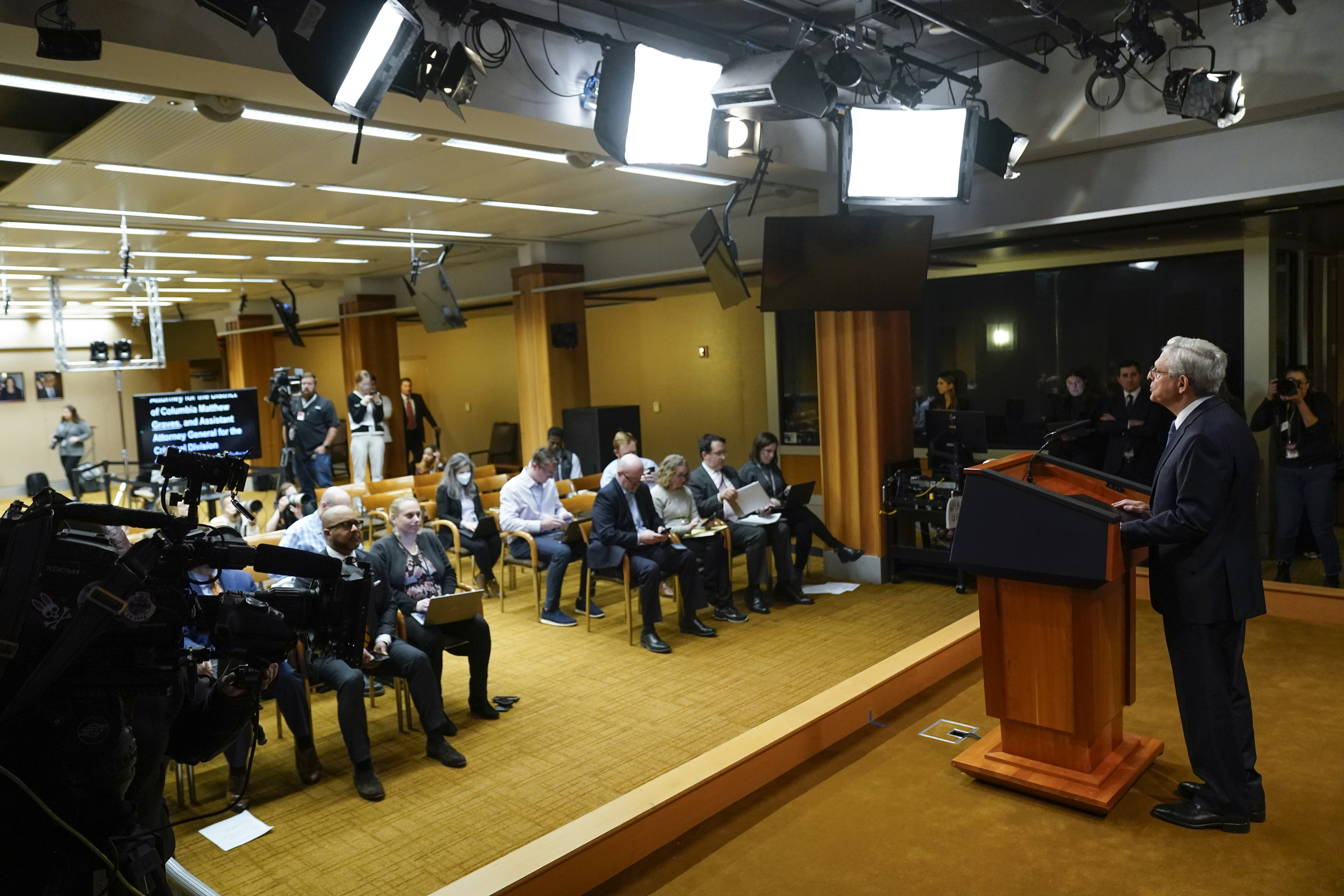 US Attorney General Merrick Garland underscored the ‘independence’ of the special counsel in remarks to reporters on November 18