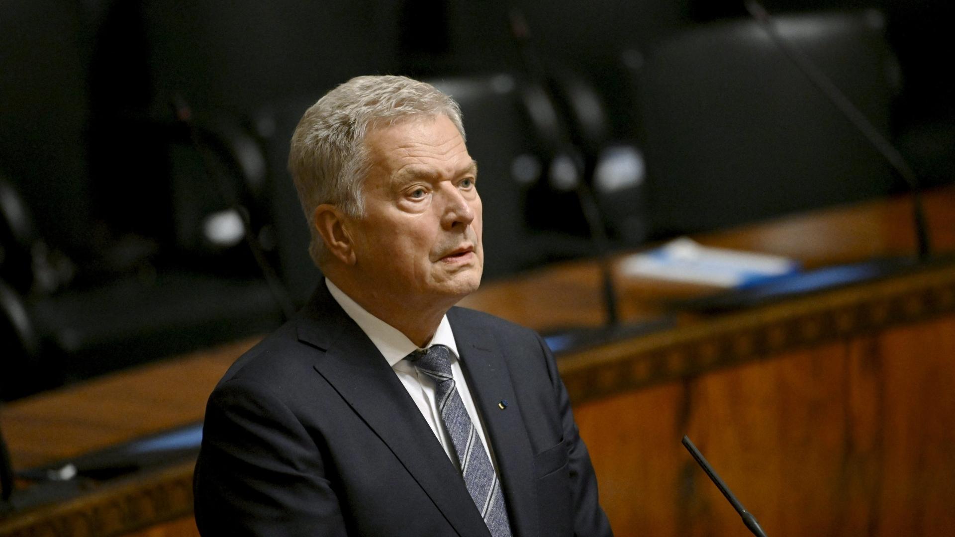 Finland's President Sauli Niinisto