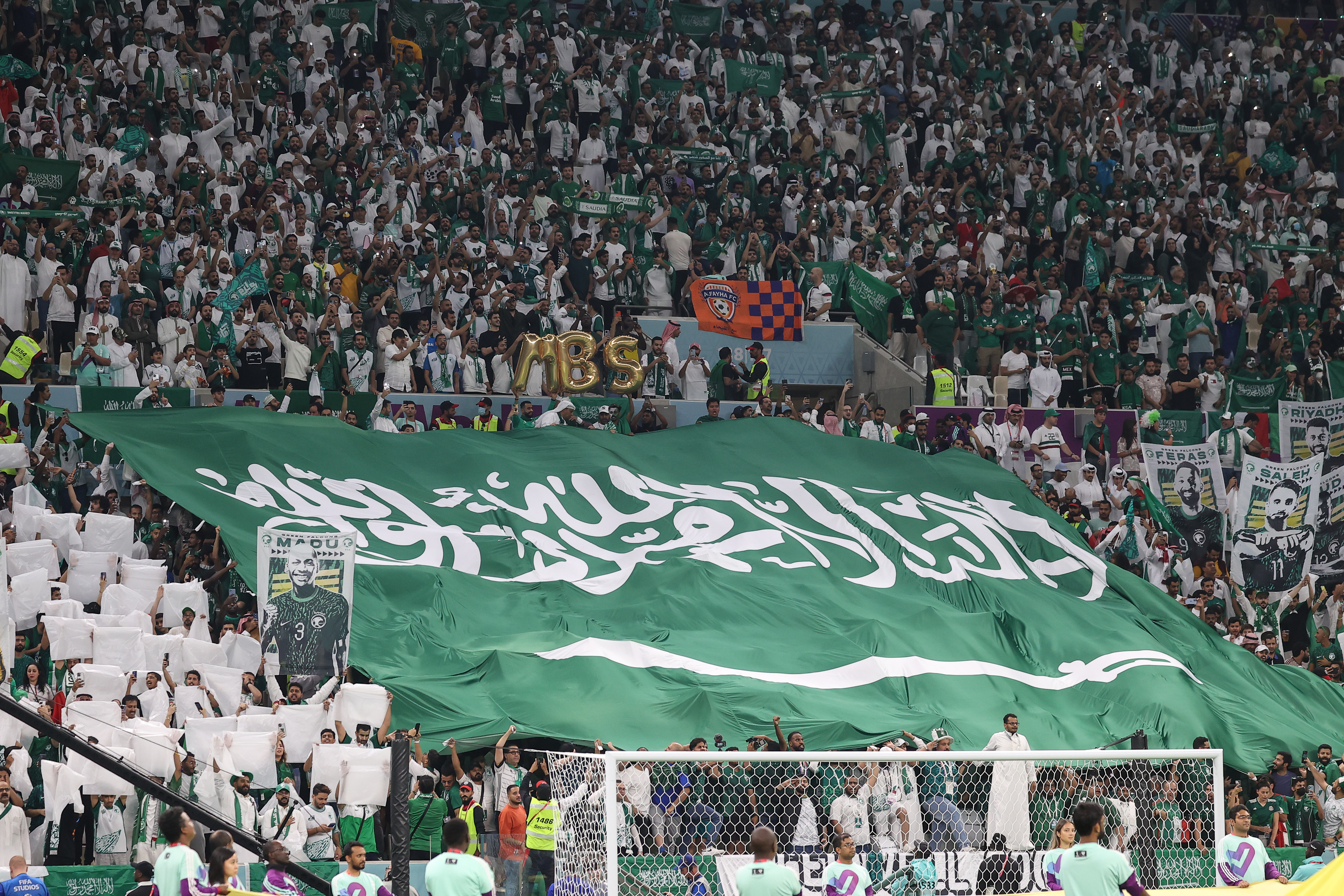 Saudi loses to Mexico.