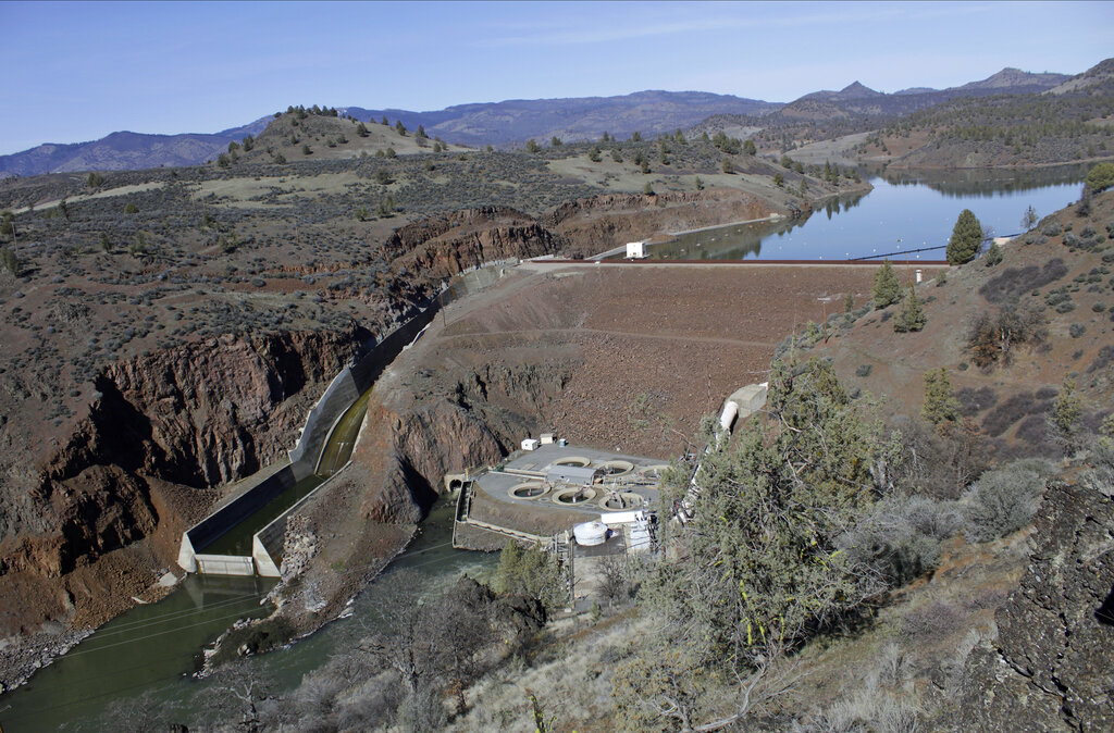 The Iron Gate Dam in Oregon