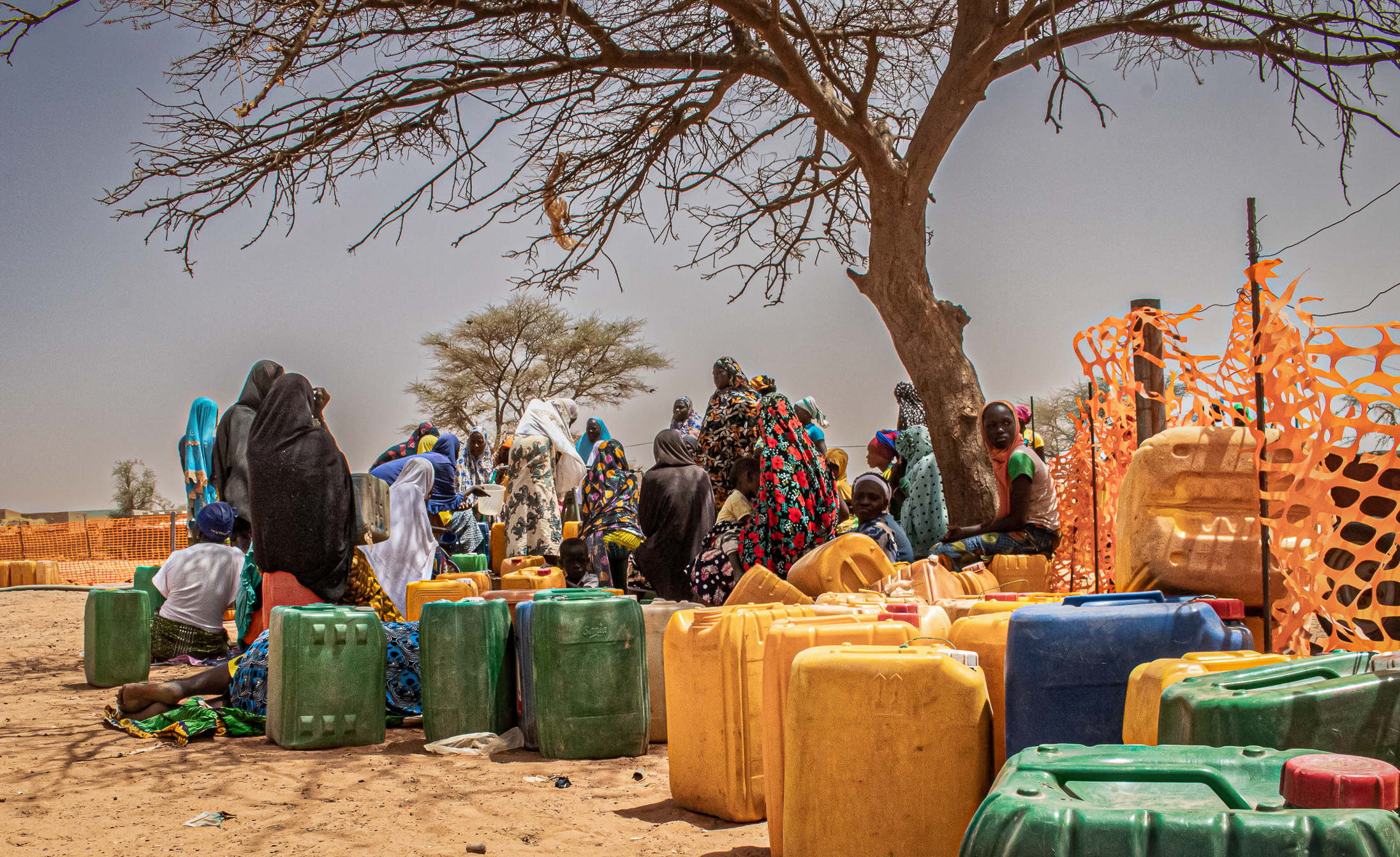 Burkina Faso displaced families