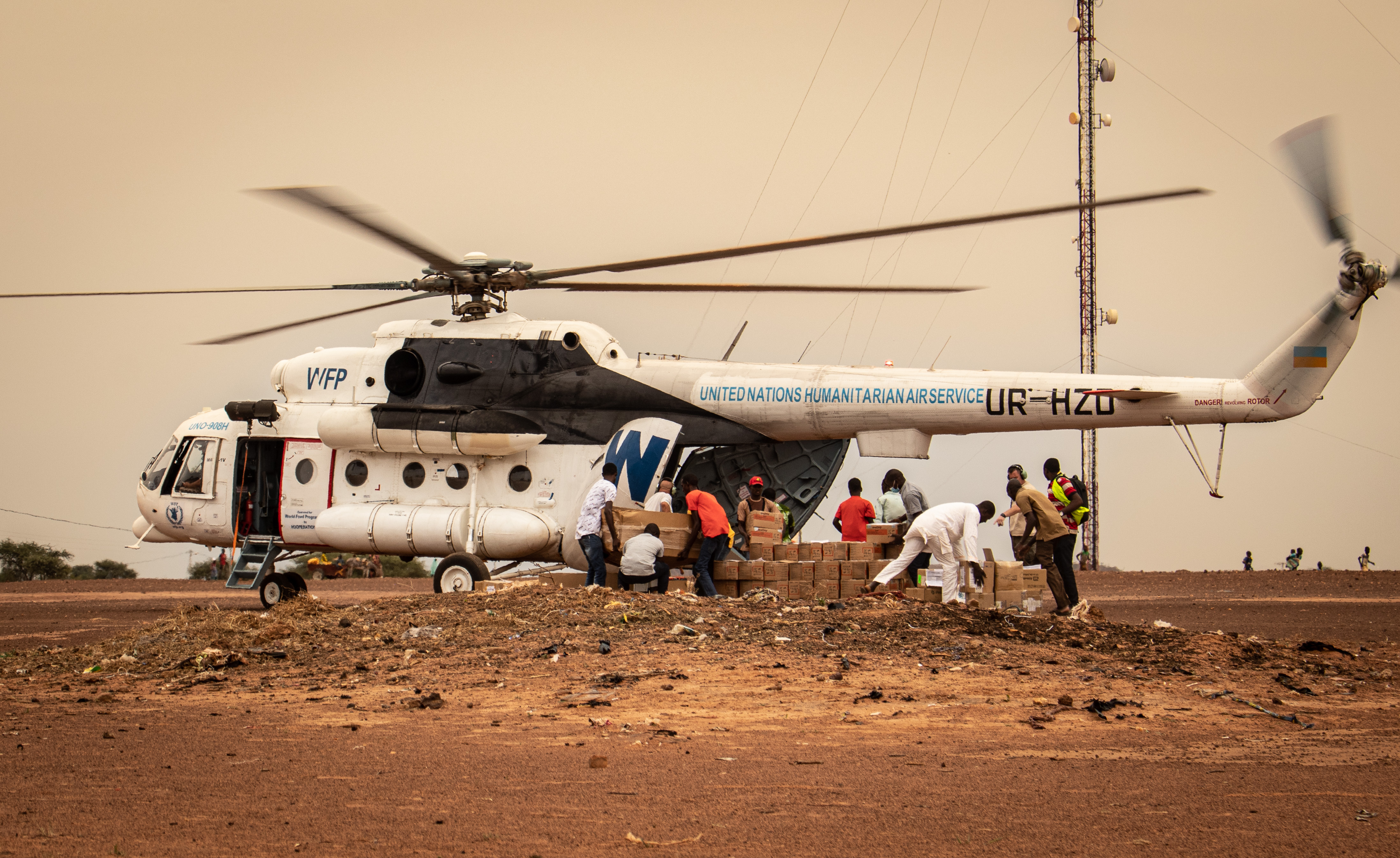 Burkina Faso displaced families