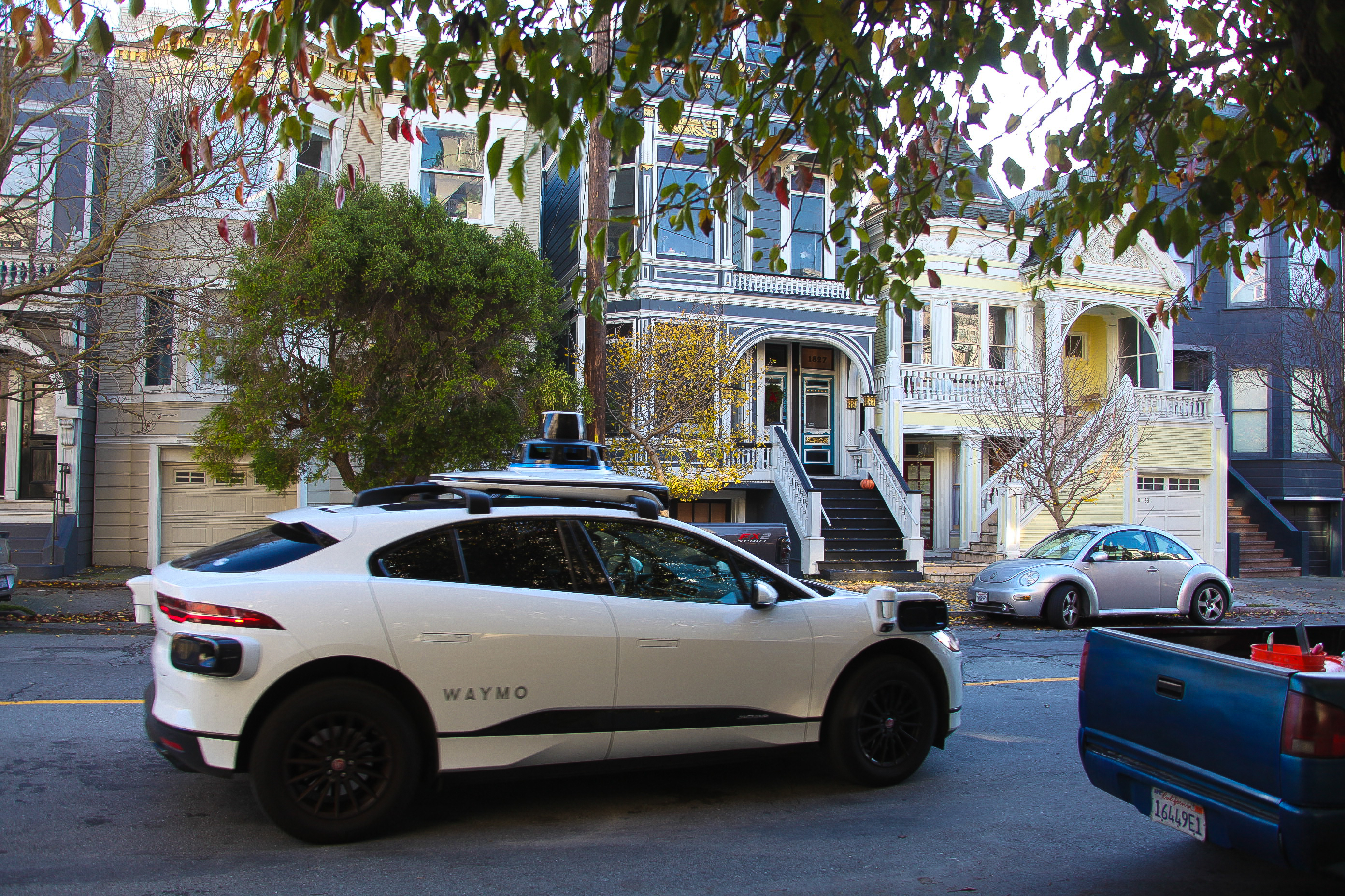 Waymo is one of two companies in a California pilot programme that allows autonomous vehicles to pick up passengers without the added safety of a human driver