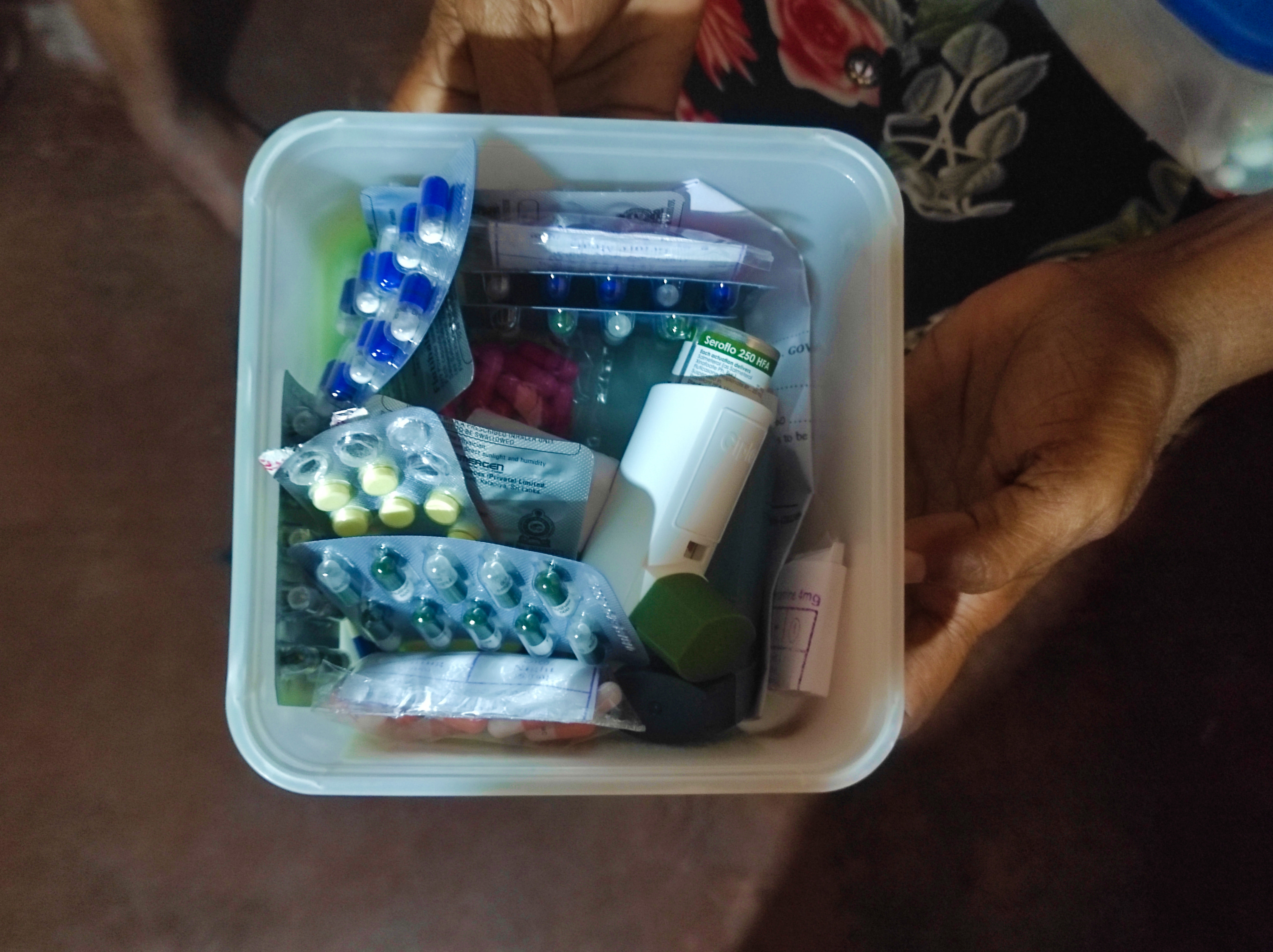 Medicines in a box