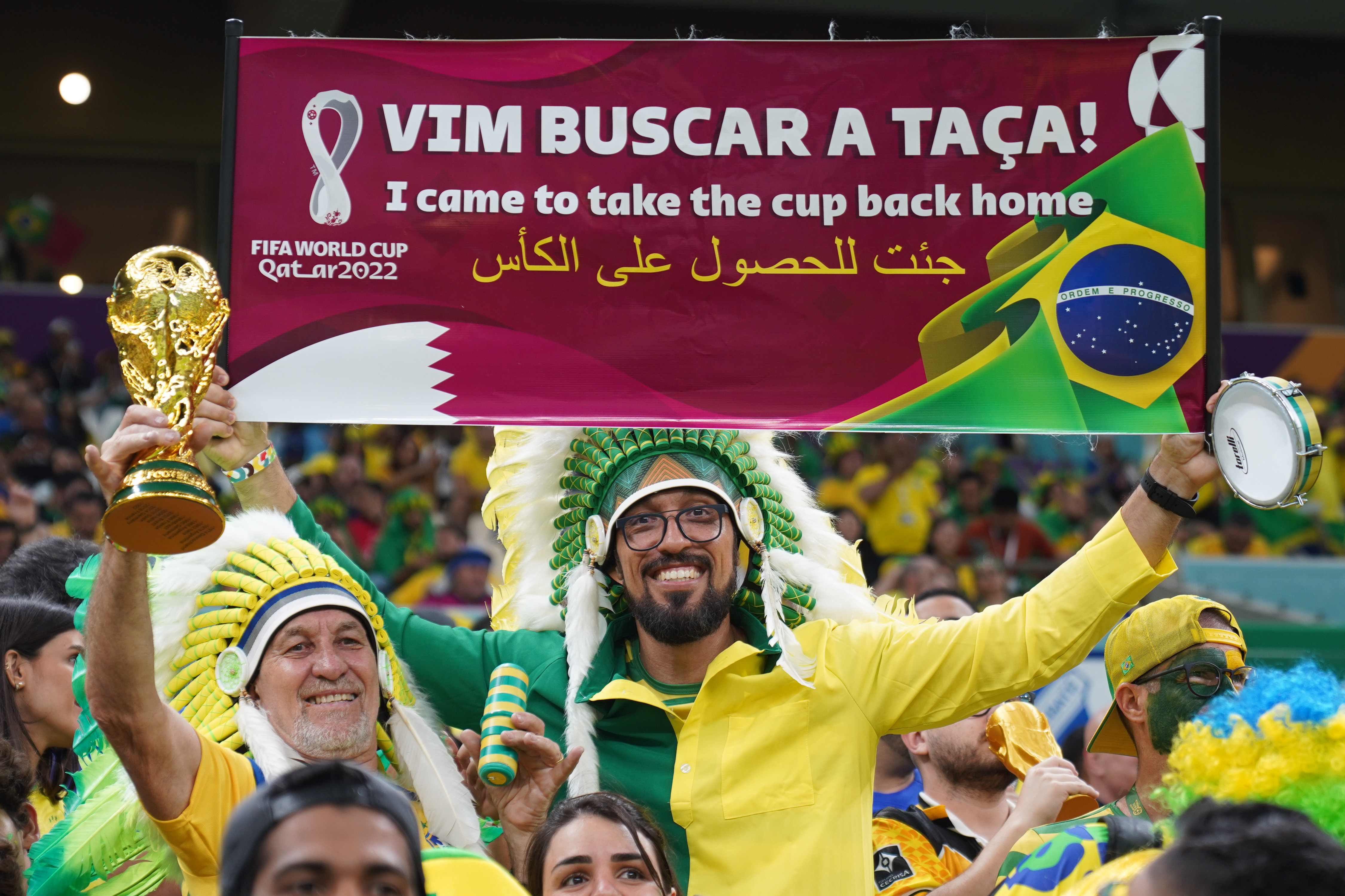 Brazil fans