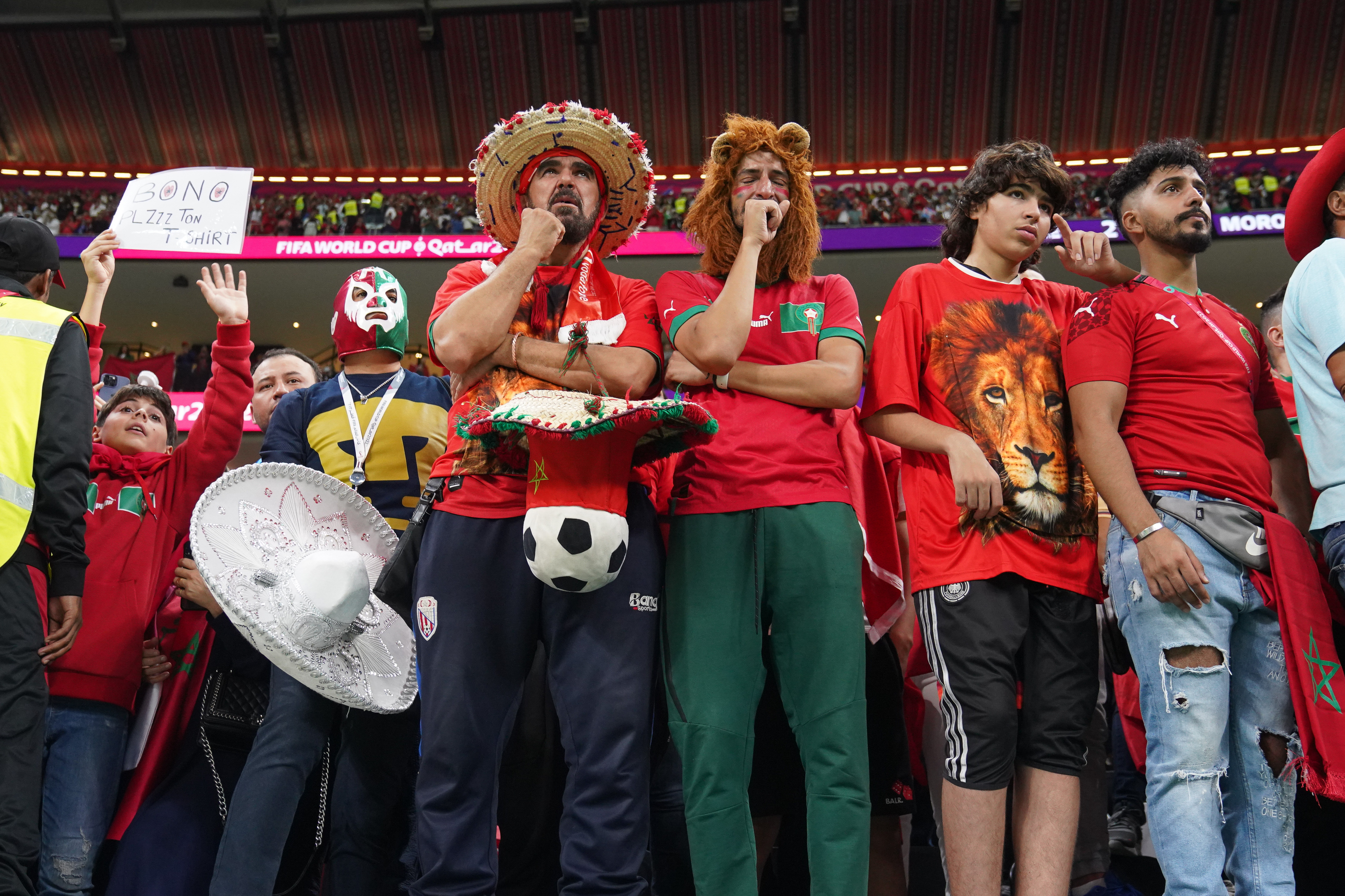Morocco fans