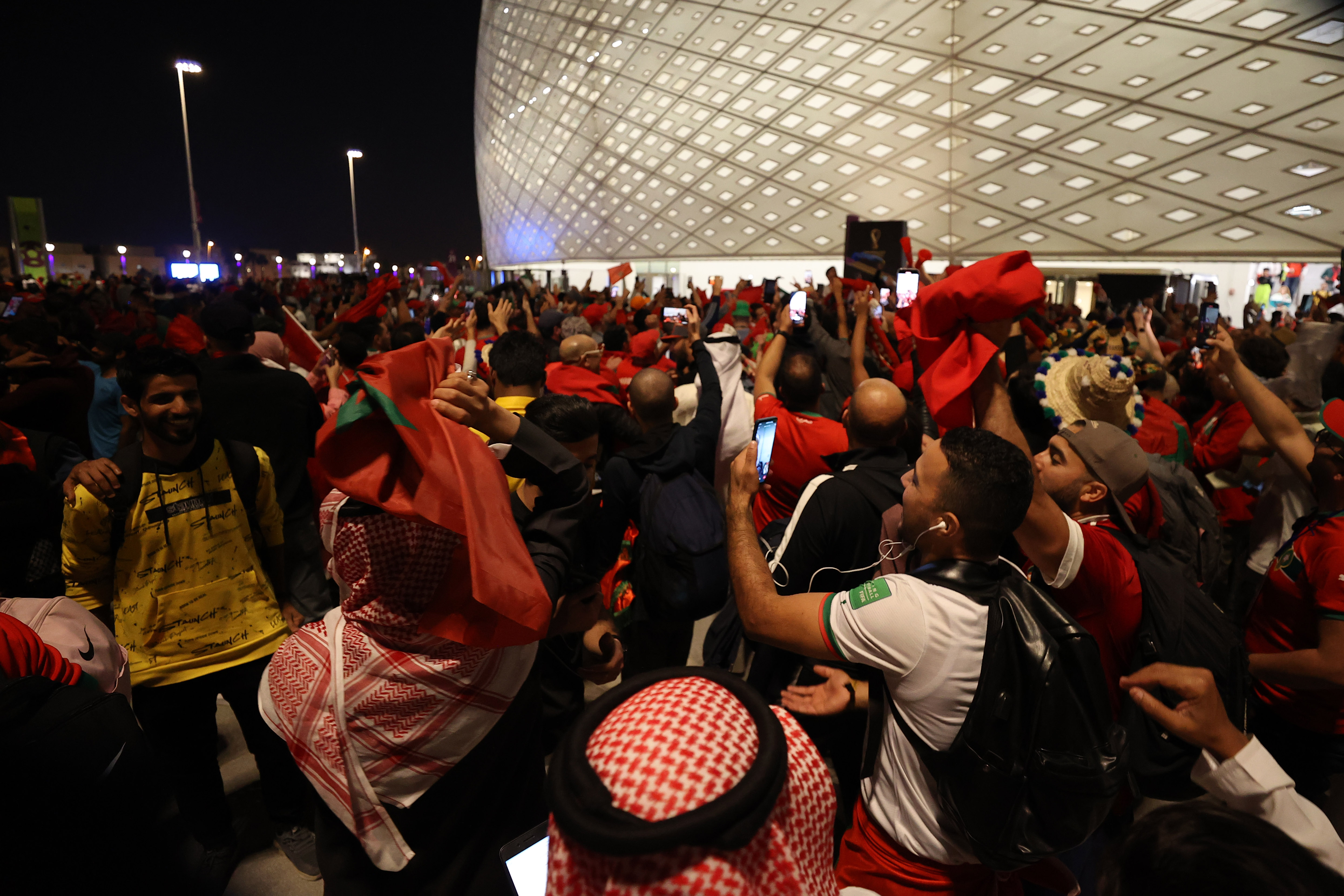 Morocco fans