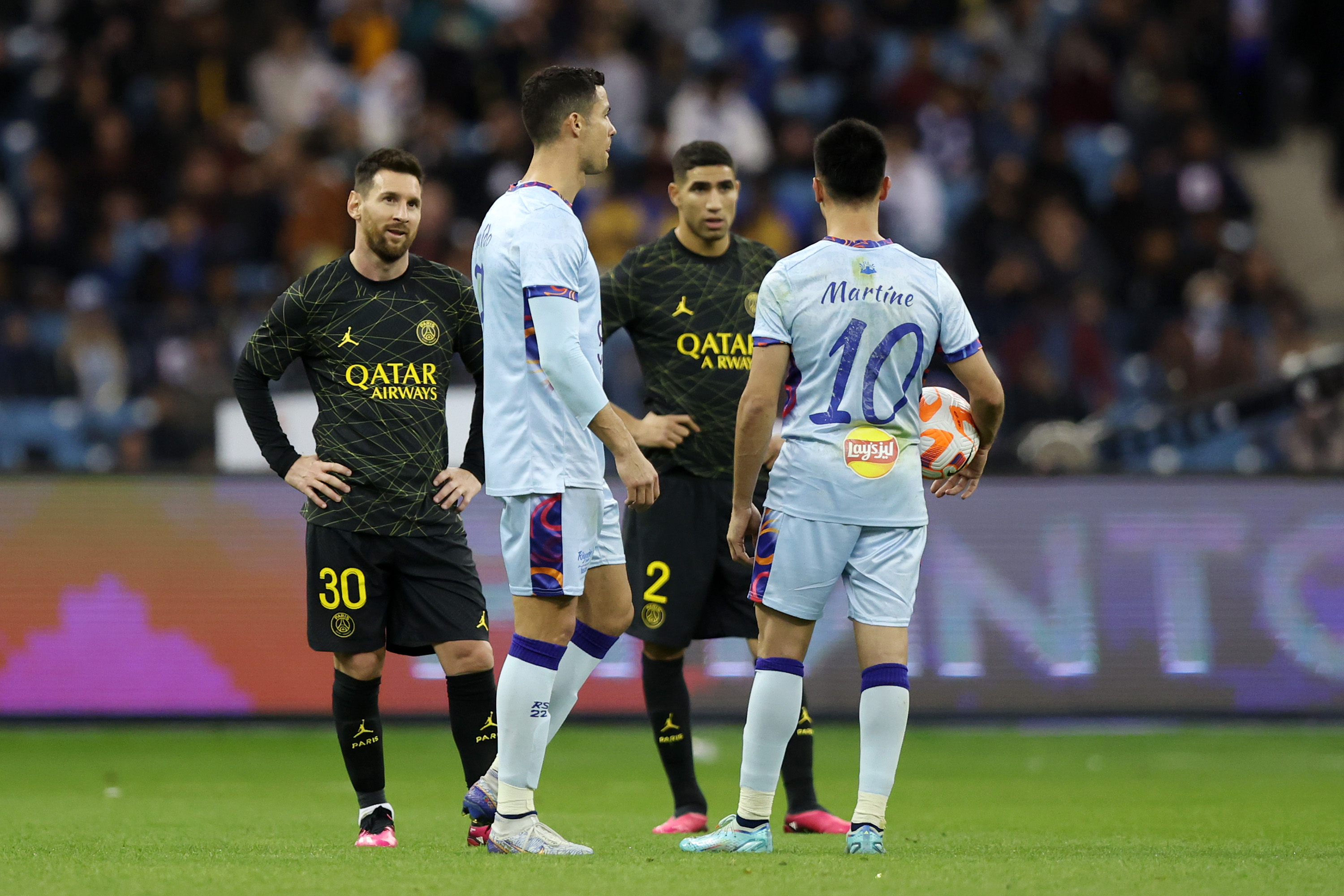 Messi and Ronaldo