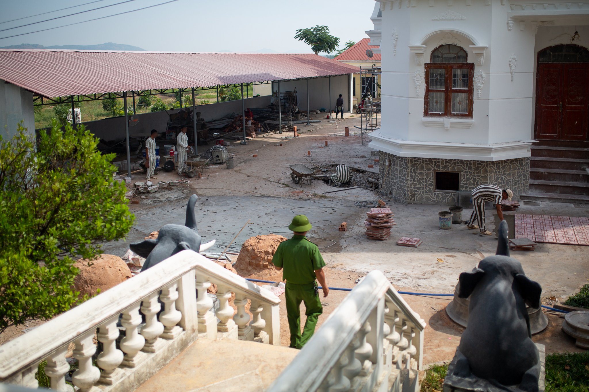Many inmates of Thu Duc prison worked as labourers, securing reductions in their sentences. But some are still in detention over alleged unpaid debts