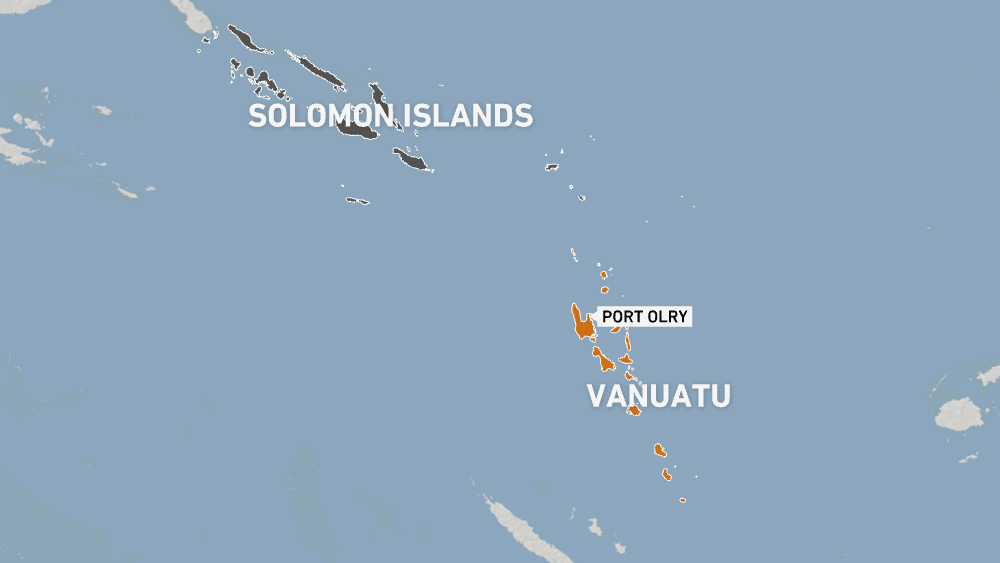 Vanuatu map