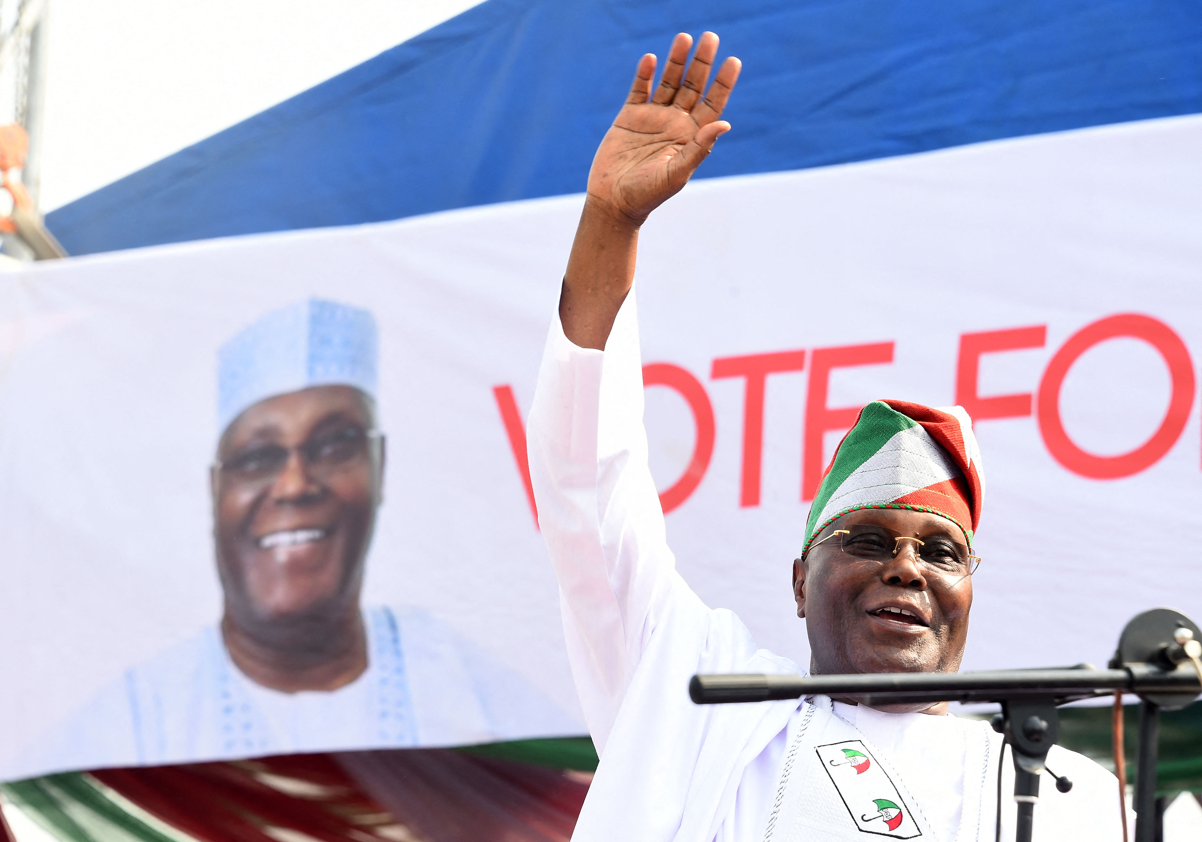 Candidate of the opposition PDP Atiku Abubakar