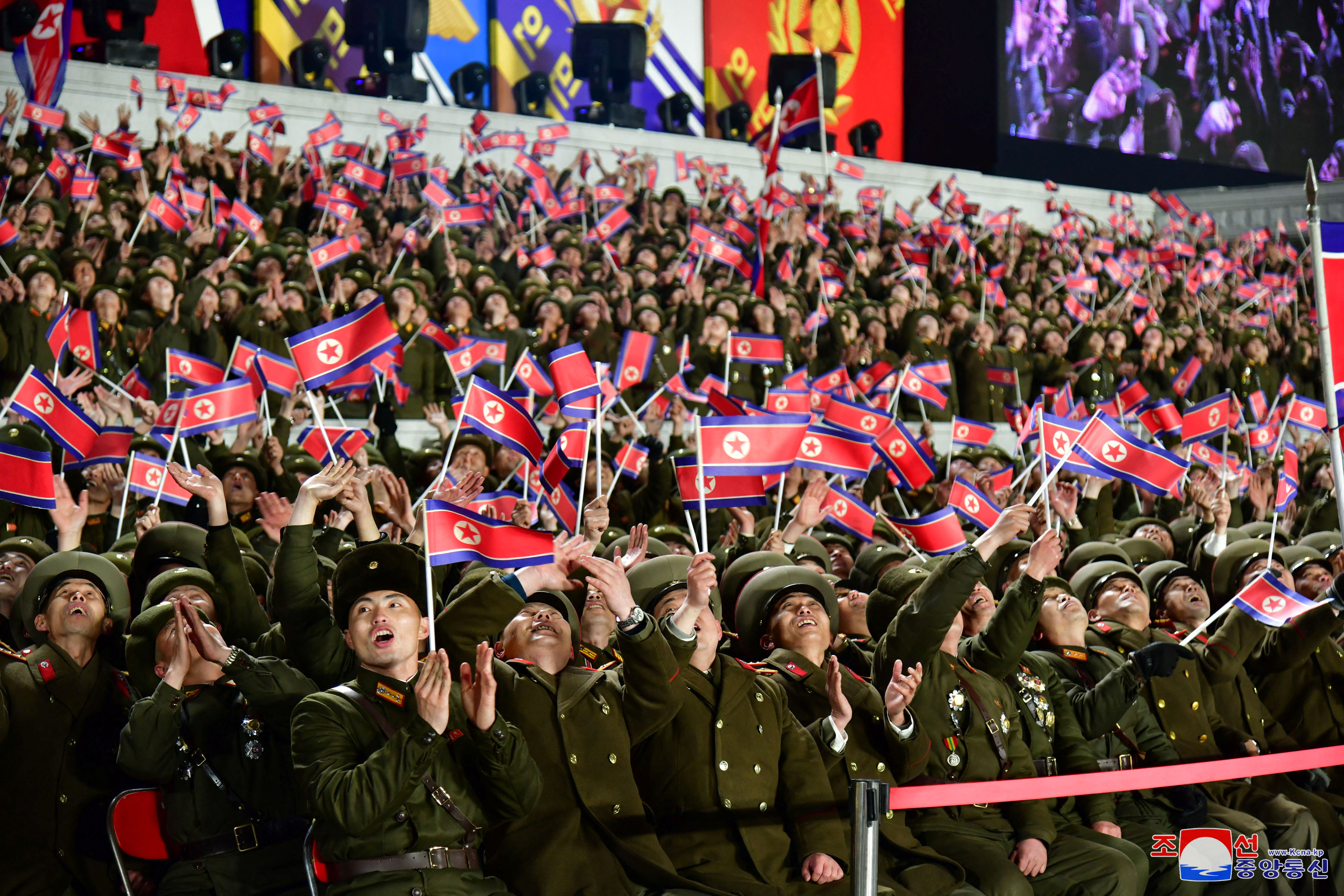 North Korea military parade