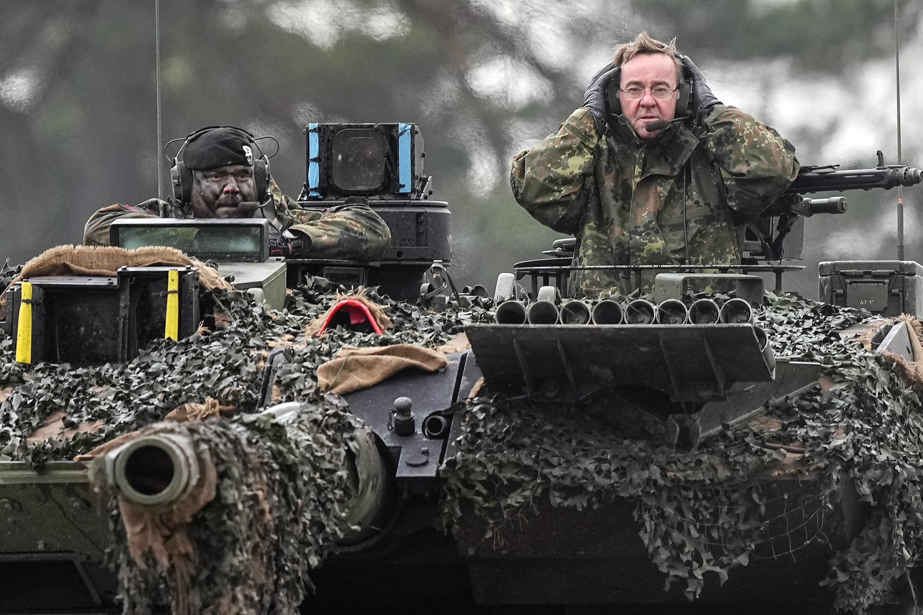 German Defense Minister Boris Pistorius