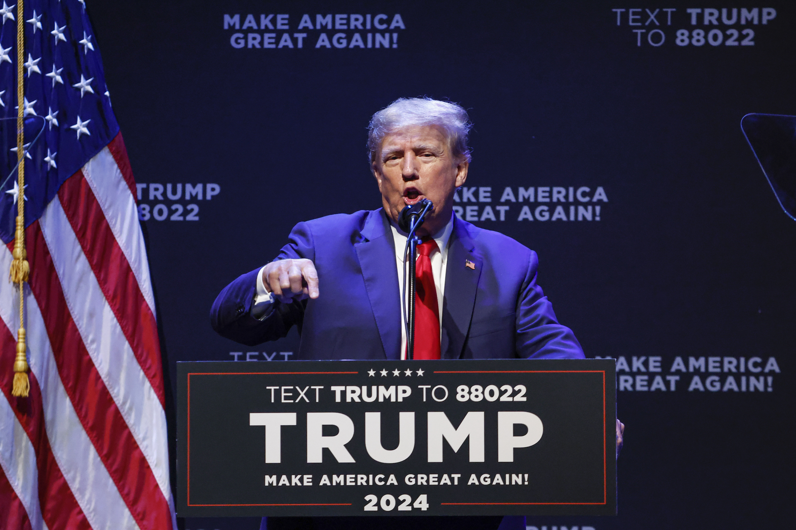 Former US President Donald Trump
