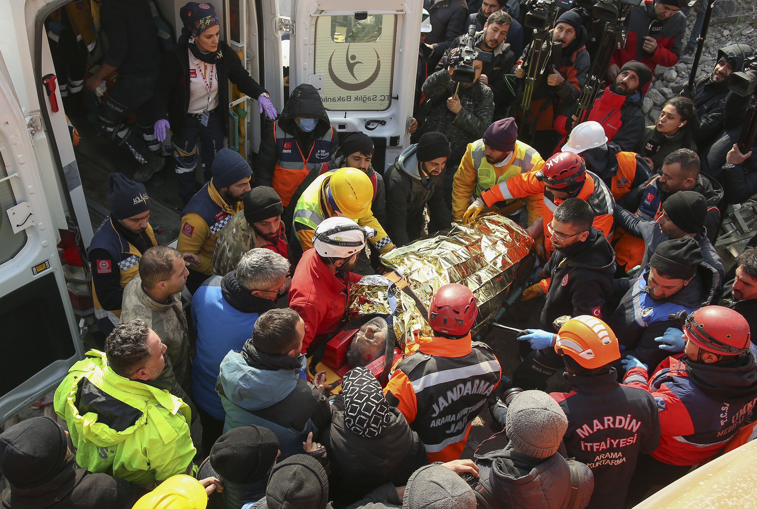TURKEY-SYRIA-QUAKE