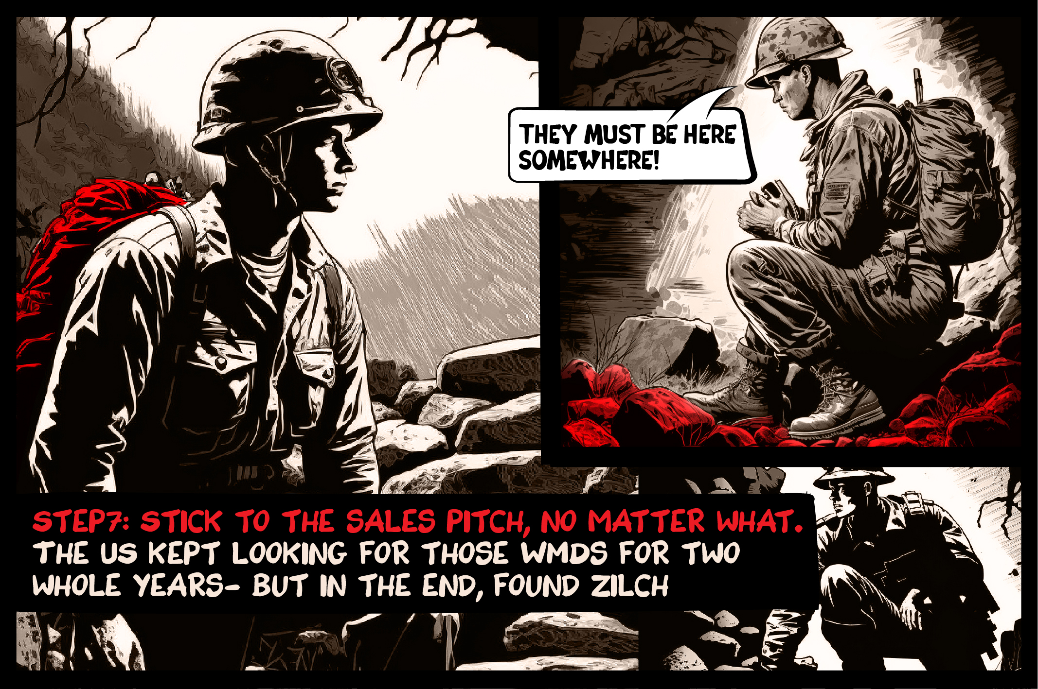 How to sell a war