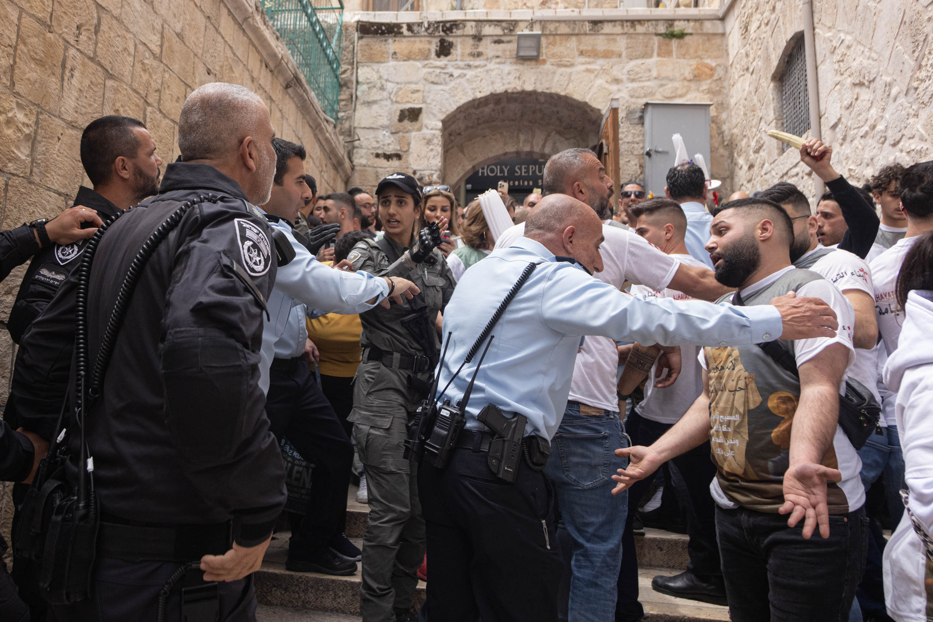 Holy Saturday in Jerusalem