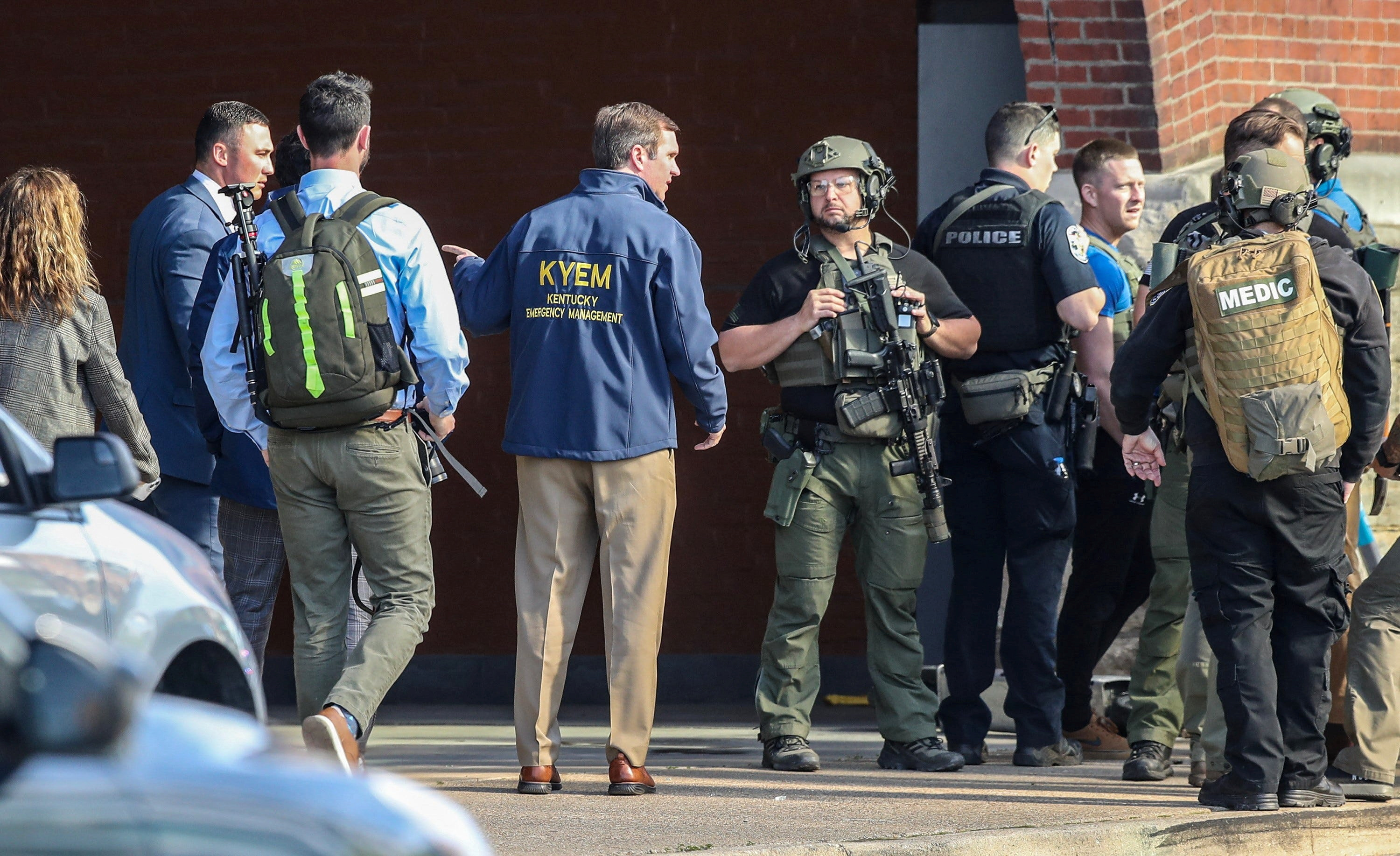 Scene of Kentucky shooting