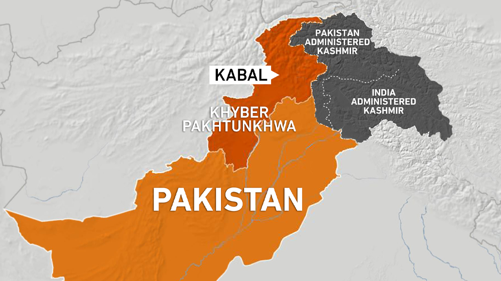 Pakistan map