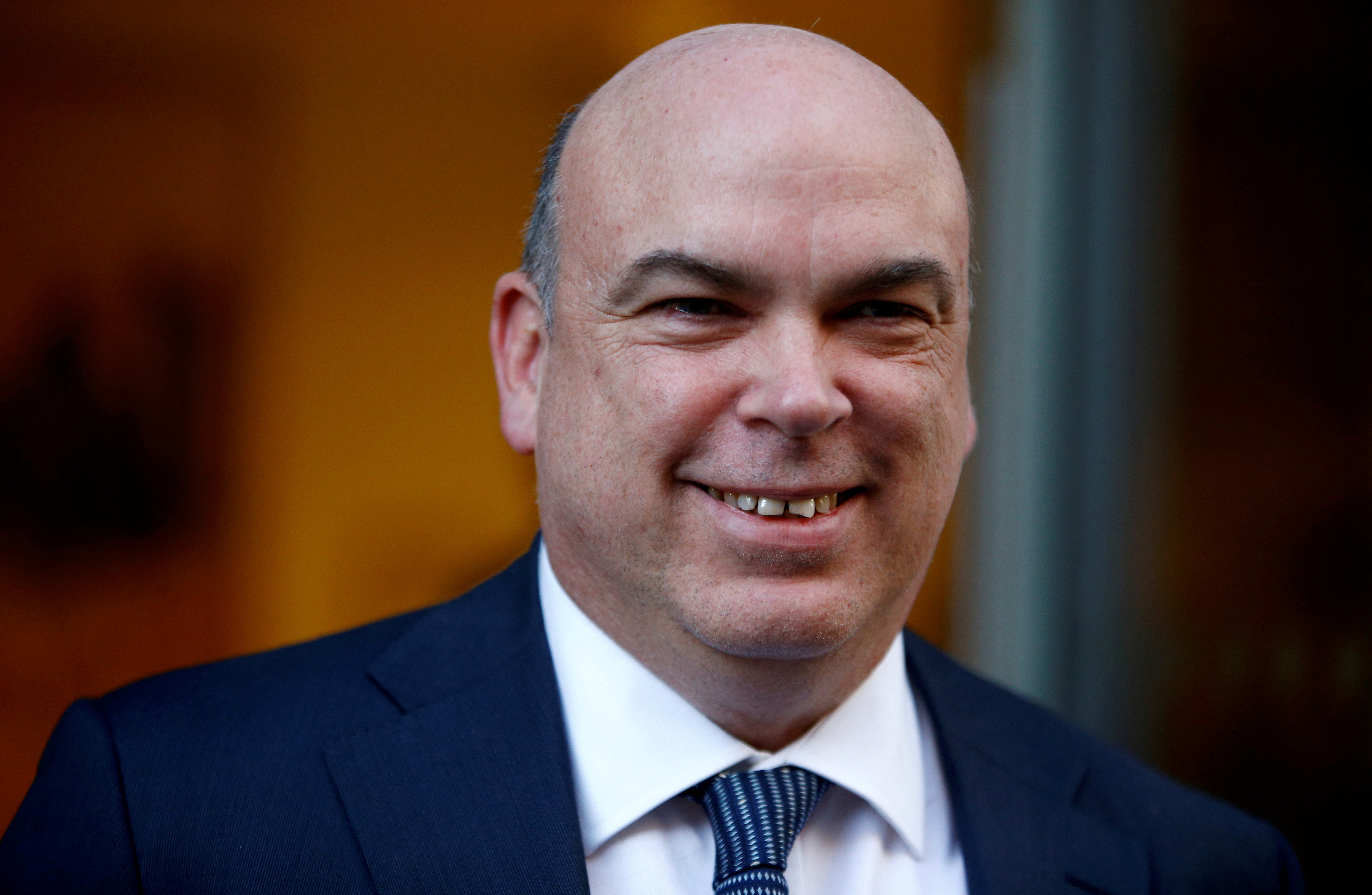 British entrepreneur Mike Lynch leaves the High Court in London