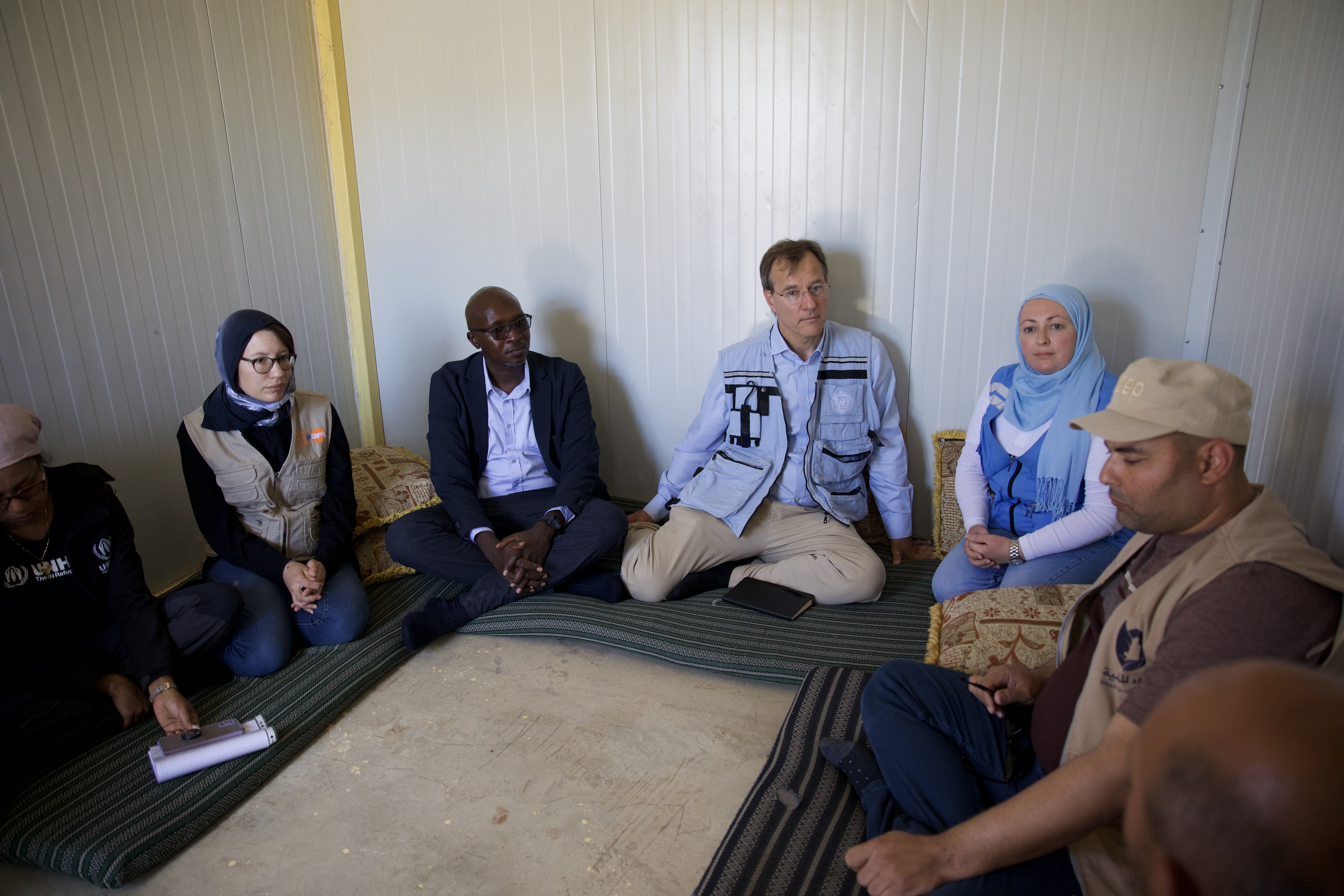 A high-level United Nations delegation visited northwestern Syria this week to assess the post-earthquake situation