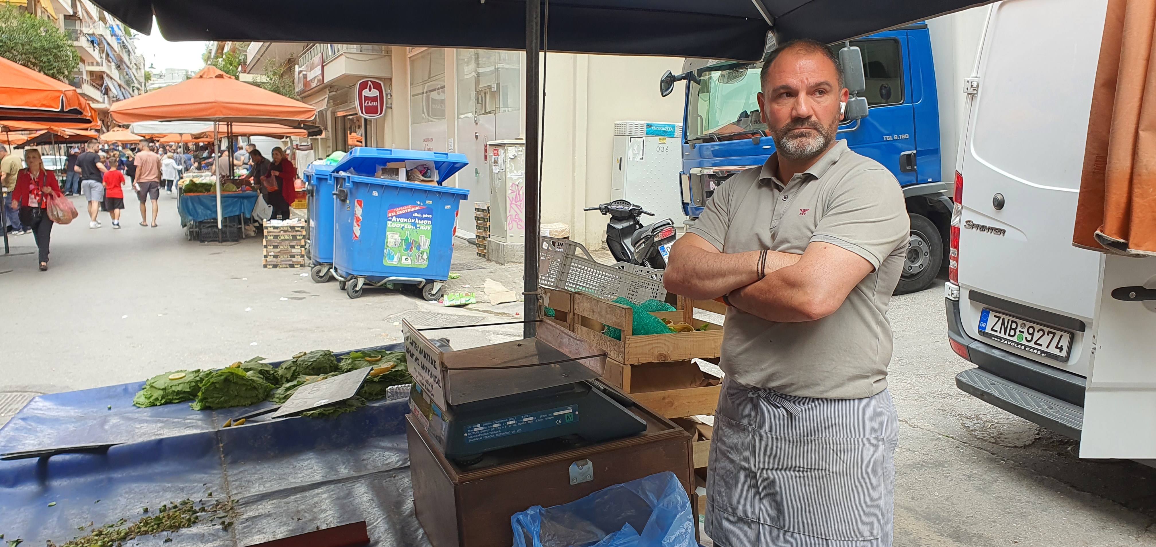 Lefteris Dragomanidis, a Syriza supporter, believes it is all over for his party [Al Jazeera]