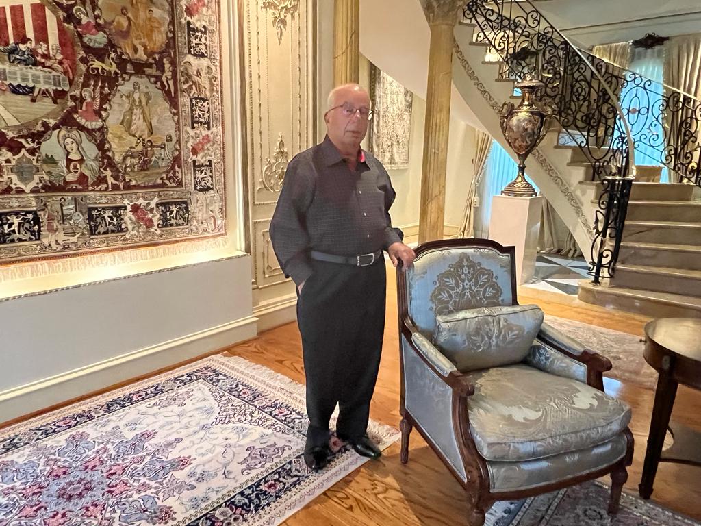 Michael Kardoush, seen here at his home in the US city of Houston, says Israeli authorities have not allowed him to return home to his family in Nazareth in more than a decade [Michael Kardoush]