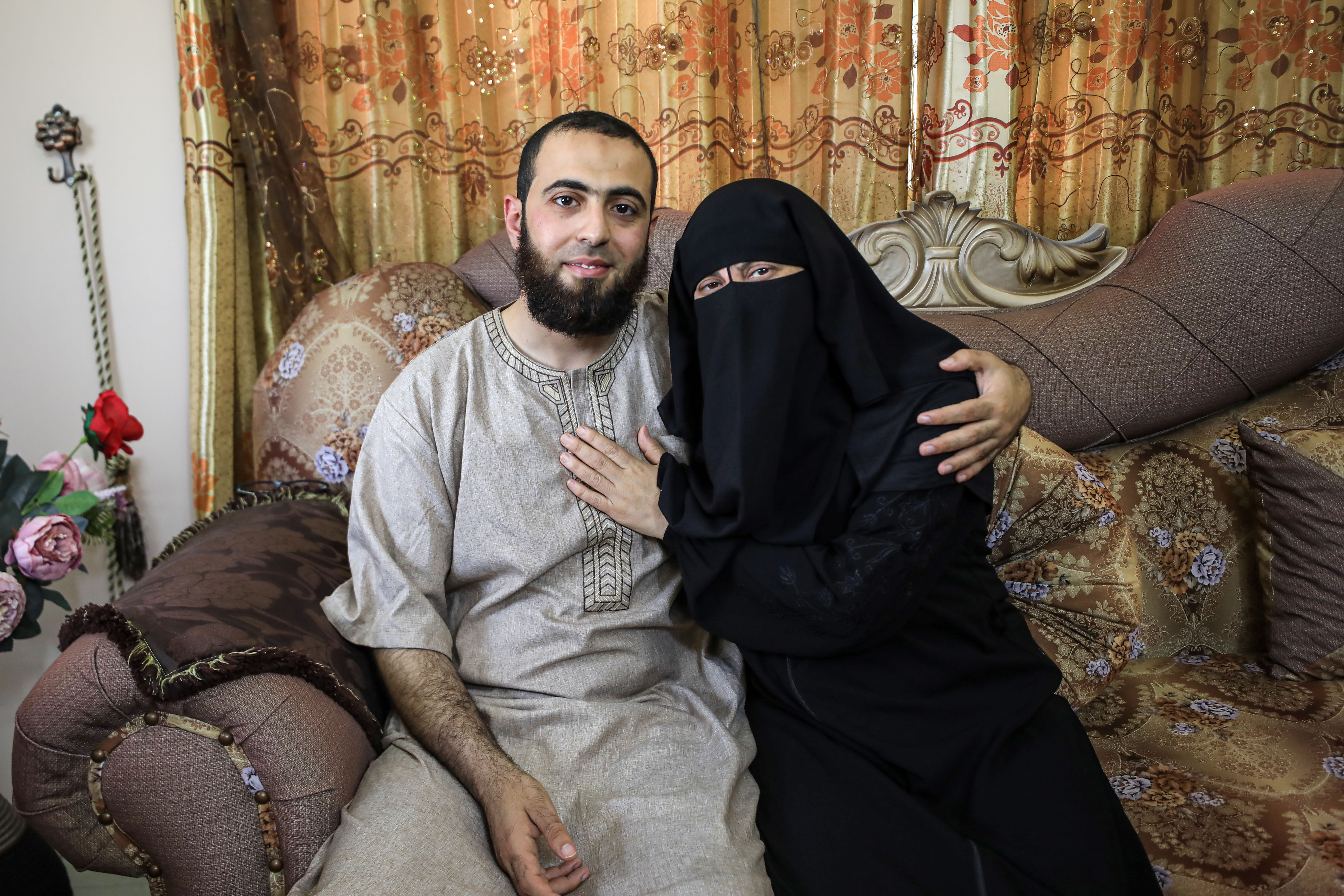 A woman and her son
