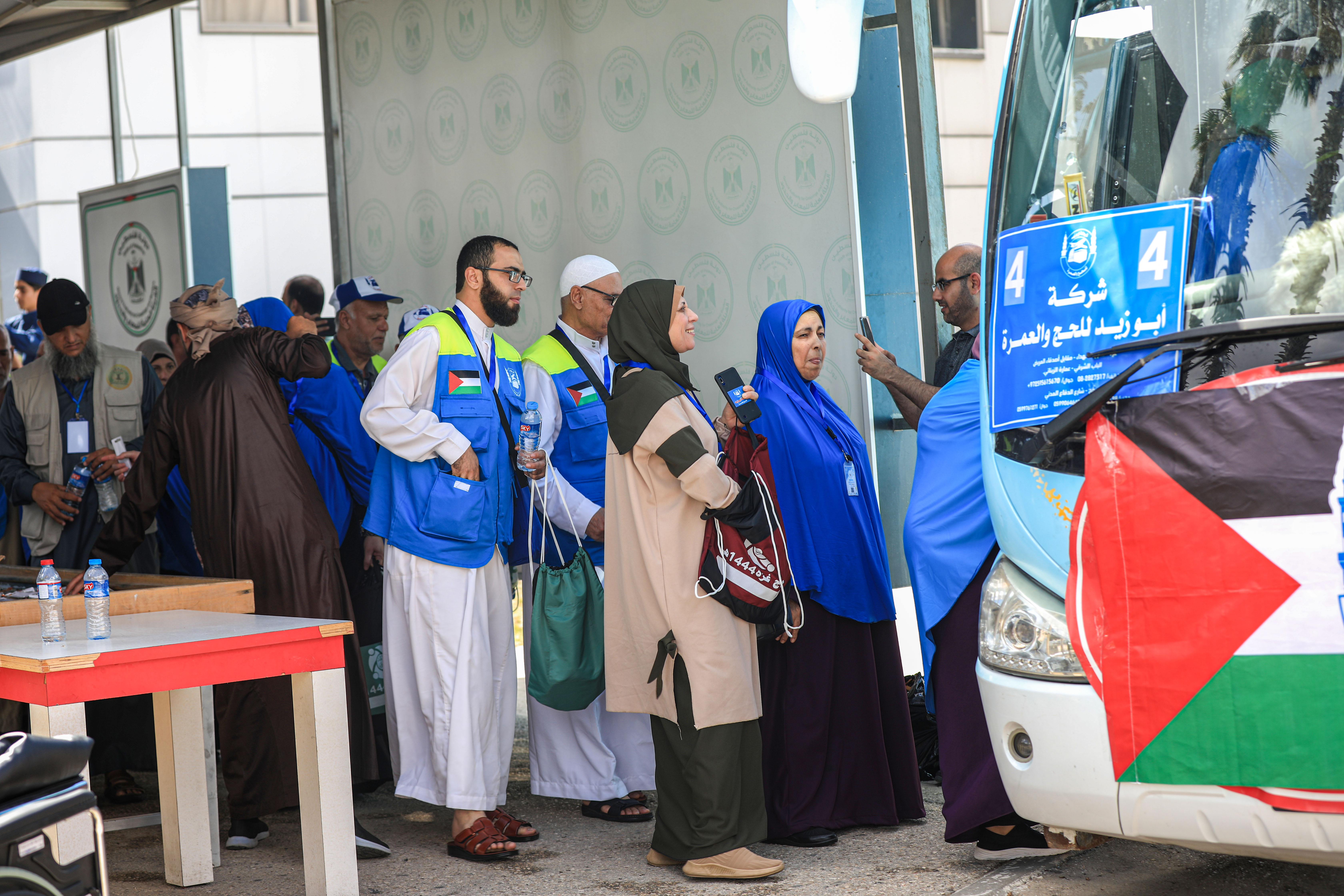 Pilgrims from Gaza