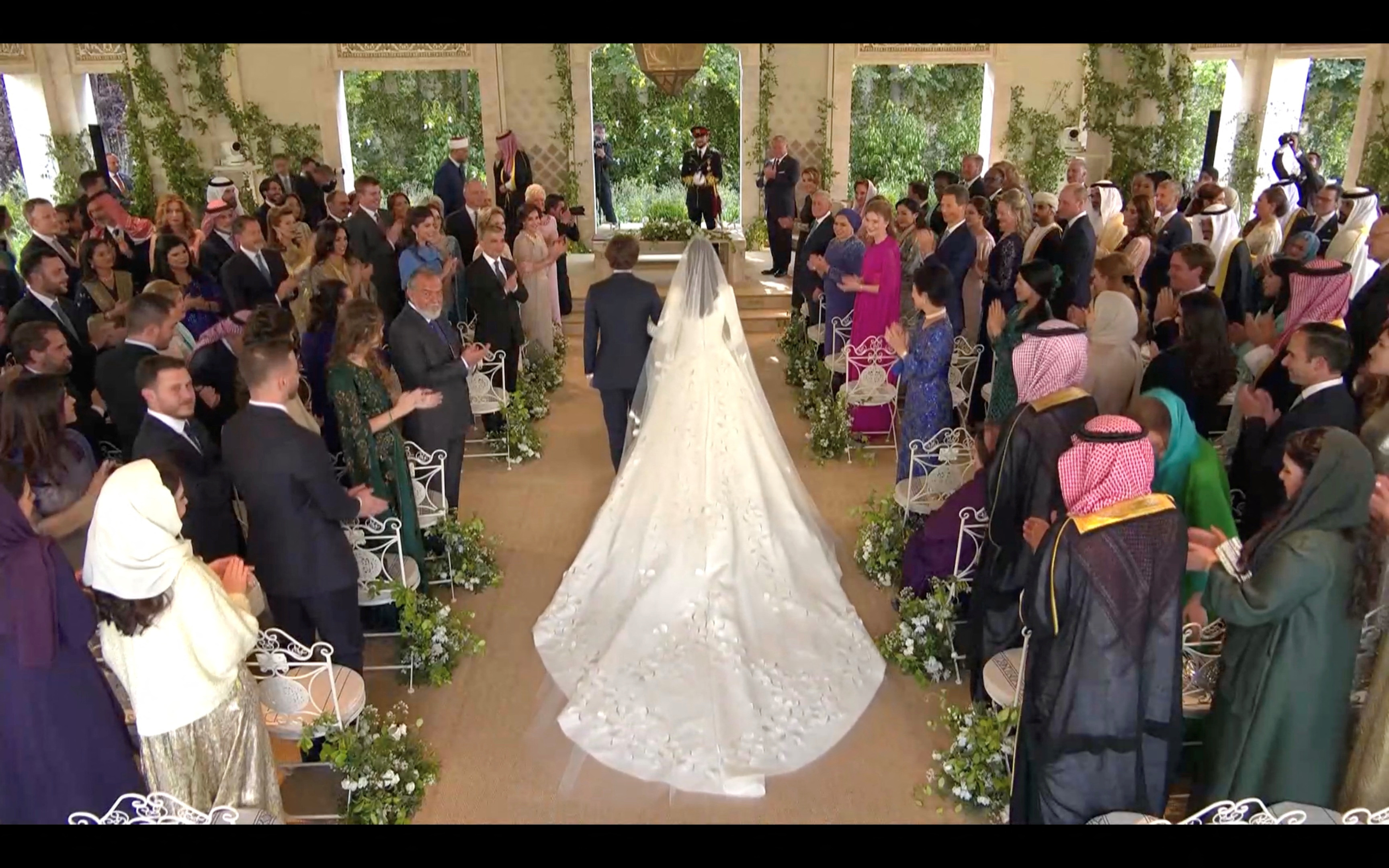 Royal wedding of Jordan's Crown Prince Hussein and Rajwa Al Saif, in Amman, Jordan