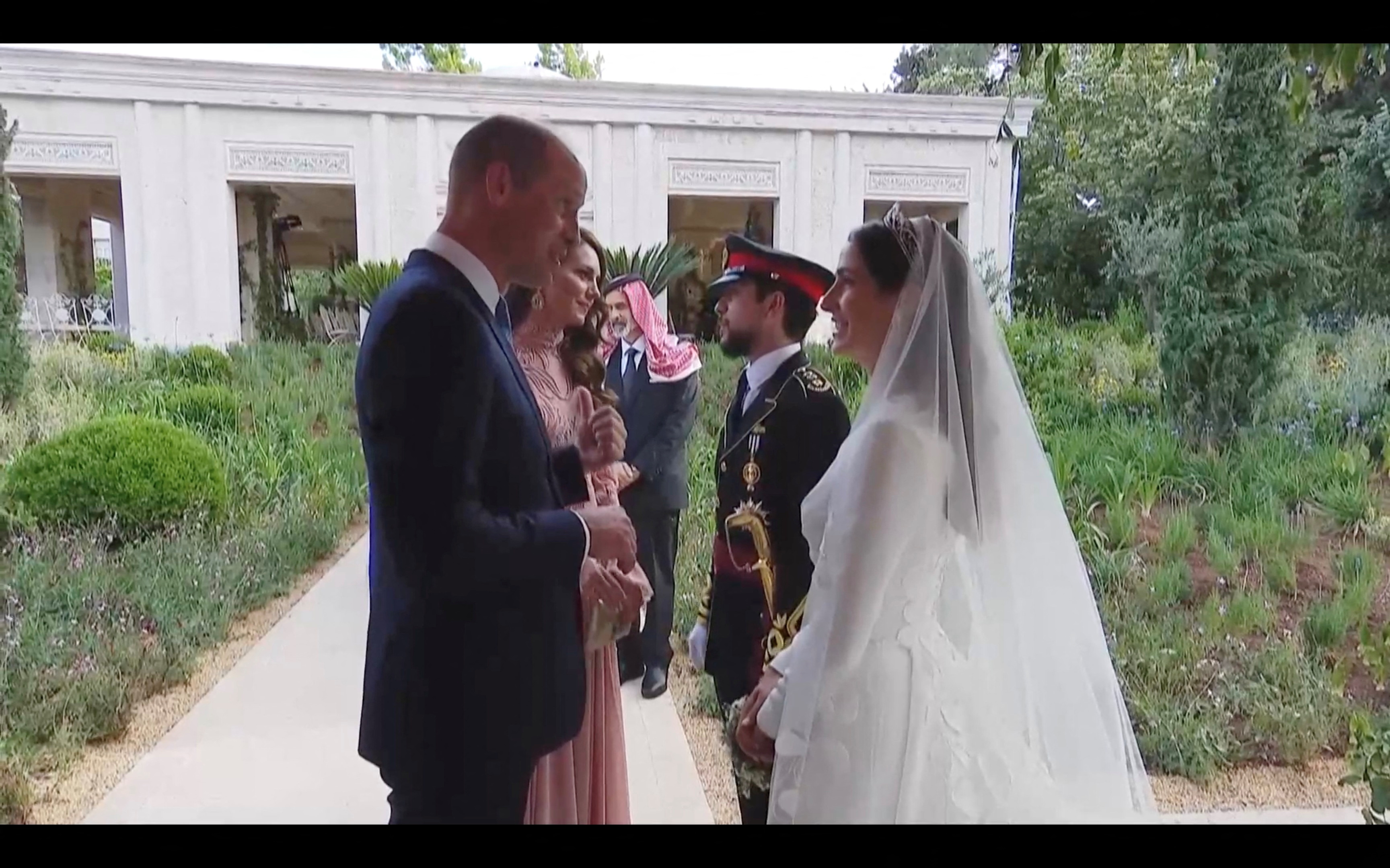 Royal wedding of Jordan's Crown Prince Hussein and Rajwa Al Saif, in Amman, Jordan