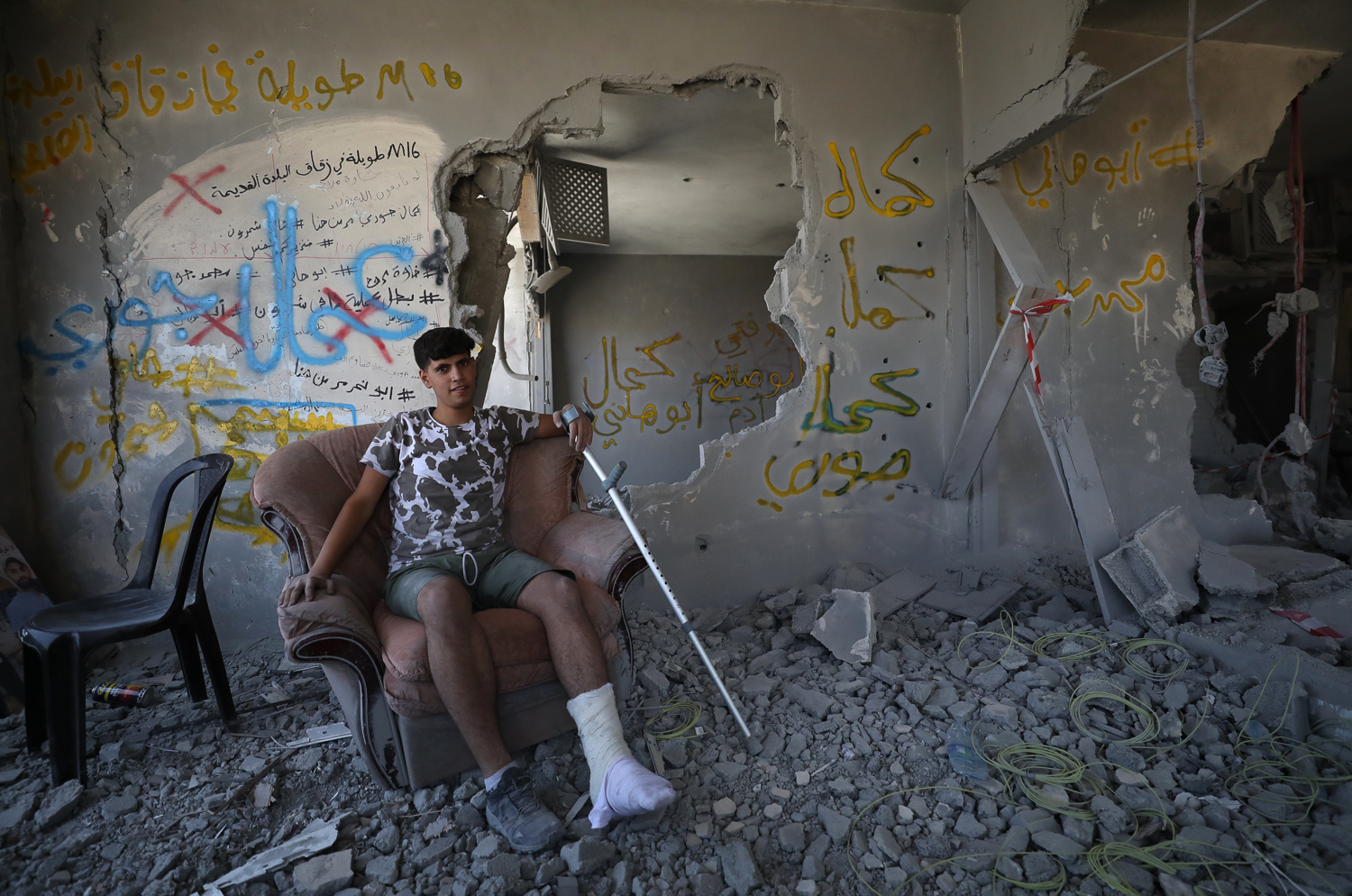 Usaid’s reality growing up is that all Palestinians can suffer Israeli collective punishment at any time