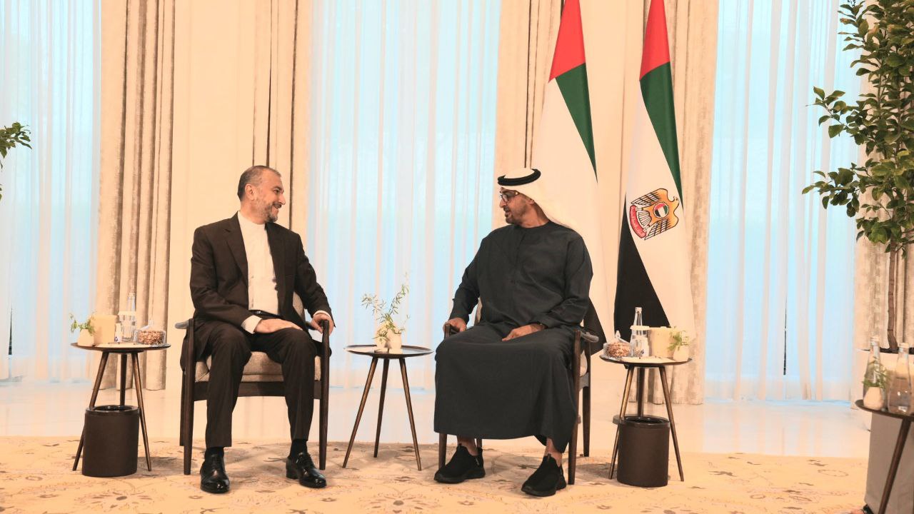 Amirabdollahian meets MBZ