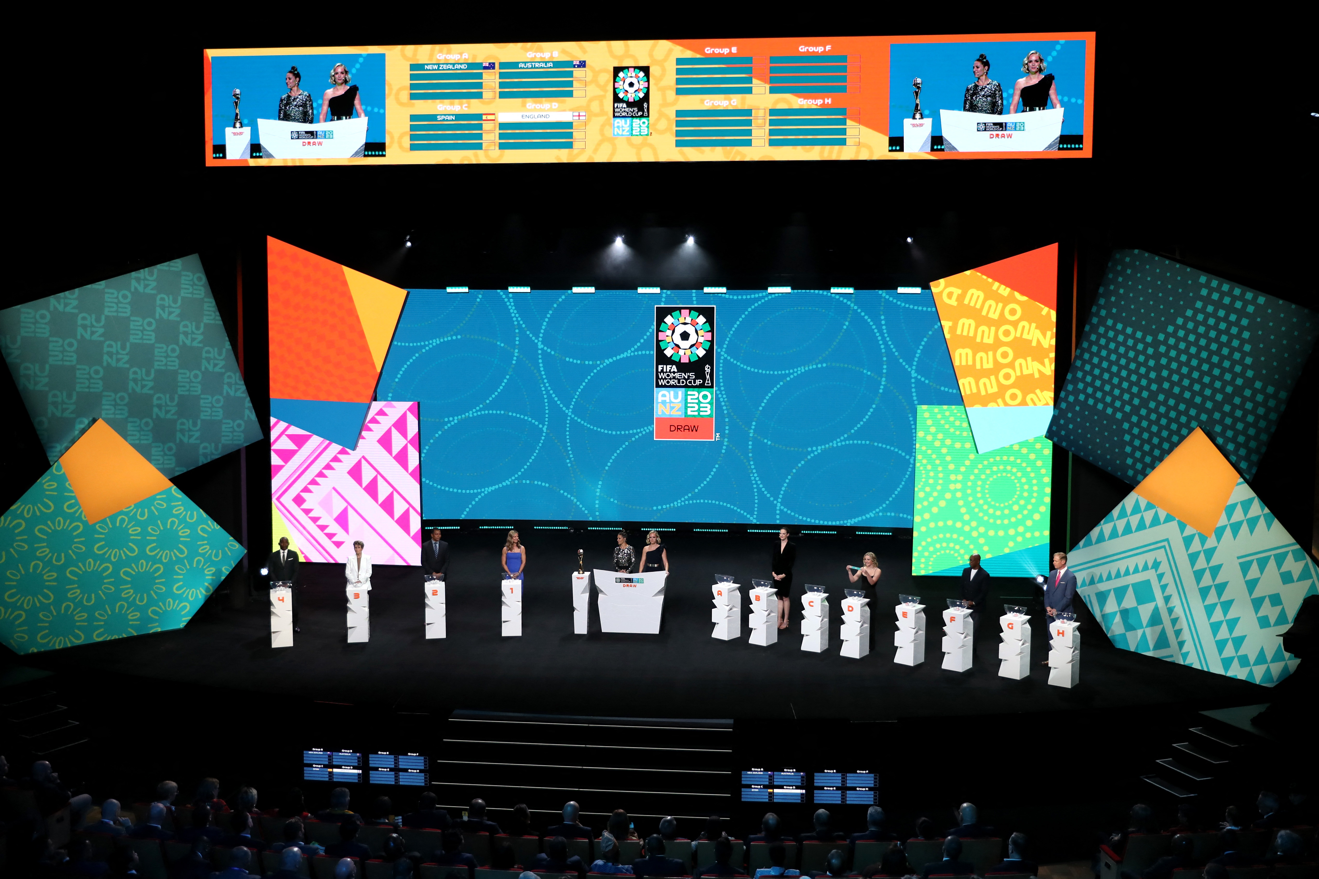 Women's World Cup Draw - Aotea Centre, Auckland, New Zealand -