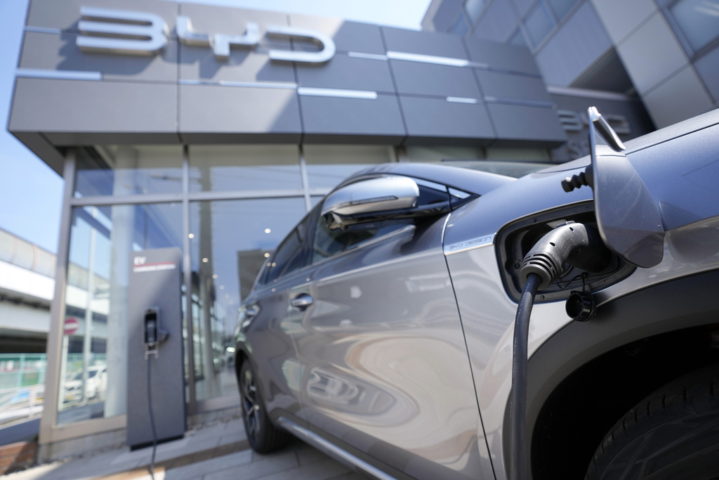 A BYD vehicle