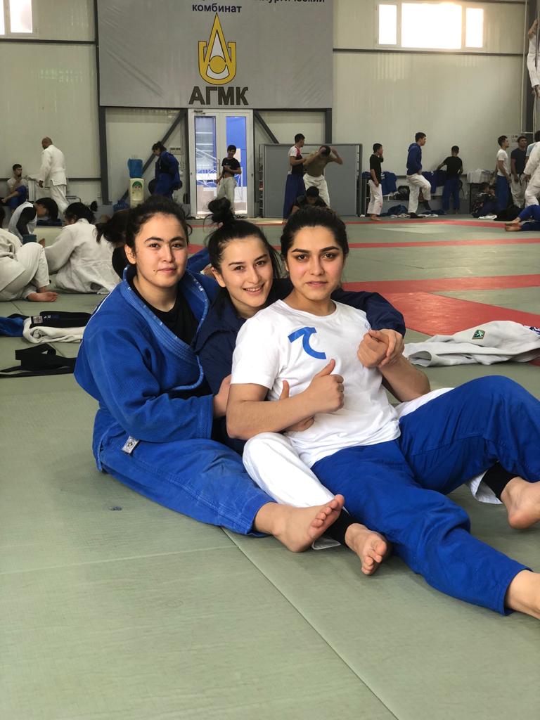 Khalili in Uzbekistan after she fled Afghanistan in the wake of the Taliban takeover [Courtesy of Qudsia Khalili]