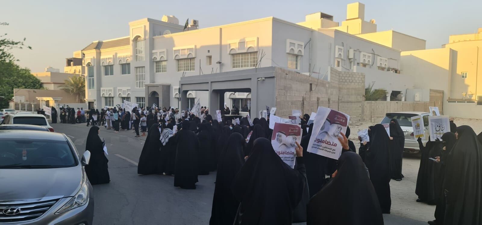 Street protests in support of prisoners hunger striking