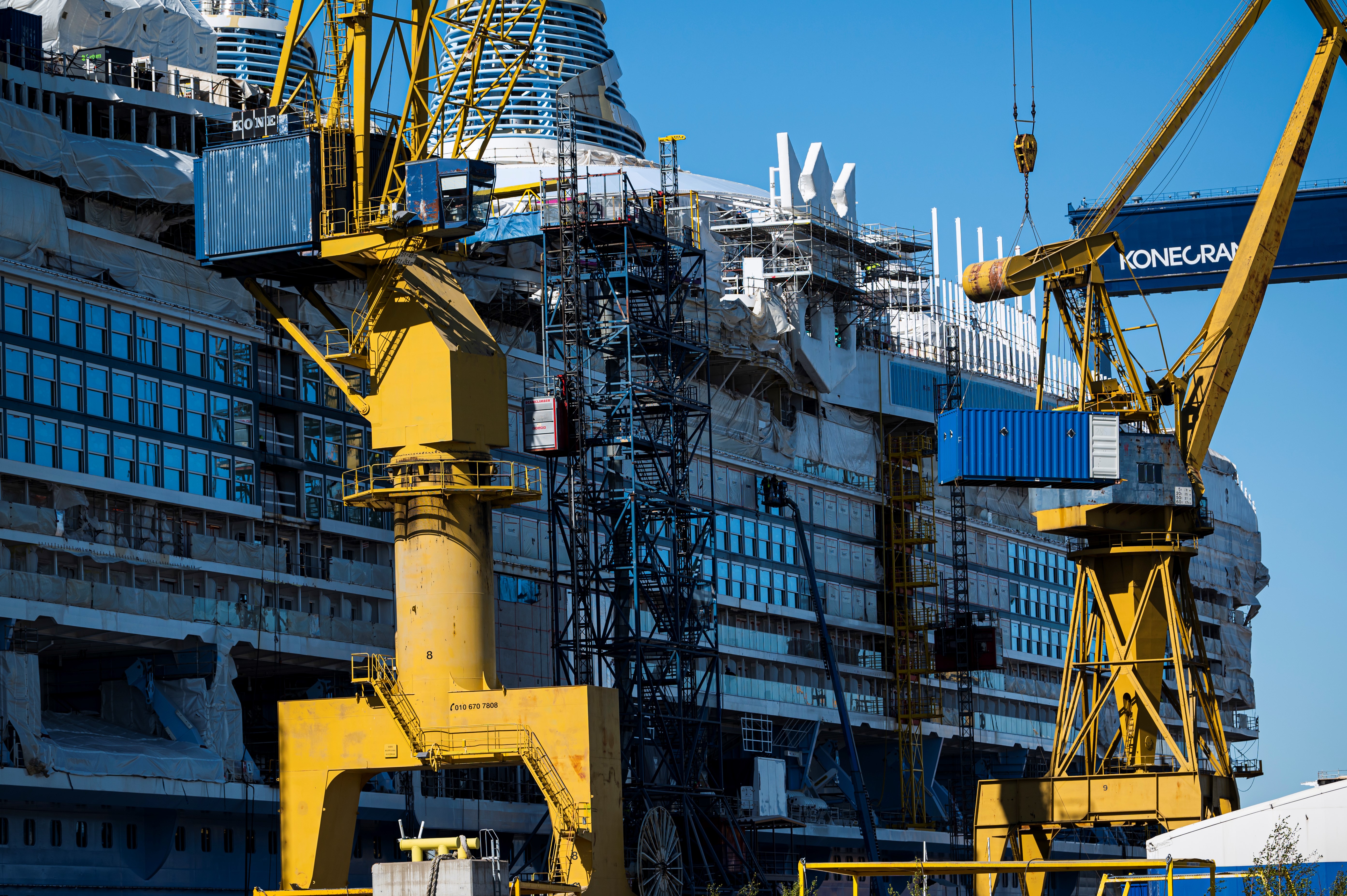 Climate activists have raised alarm about the construction of bigger cruise ships