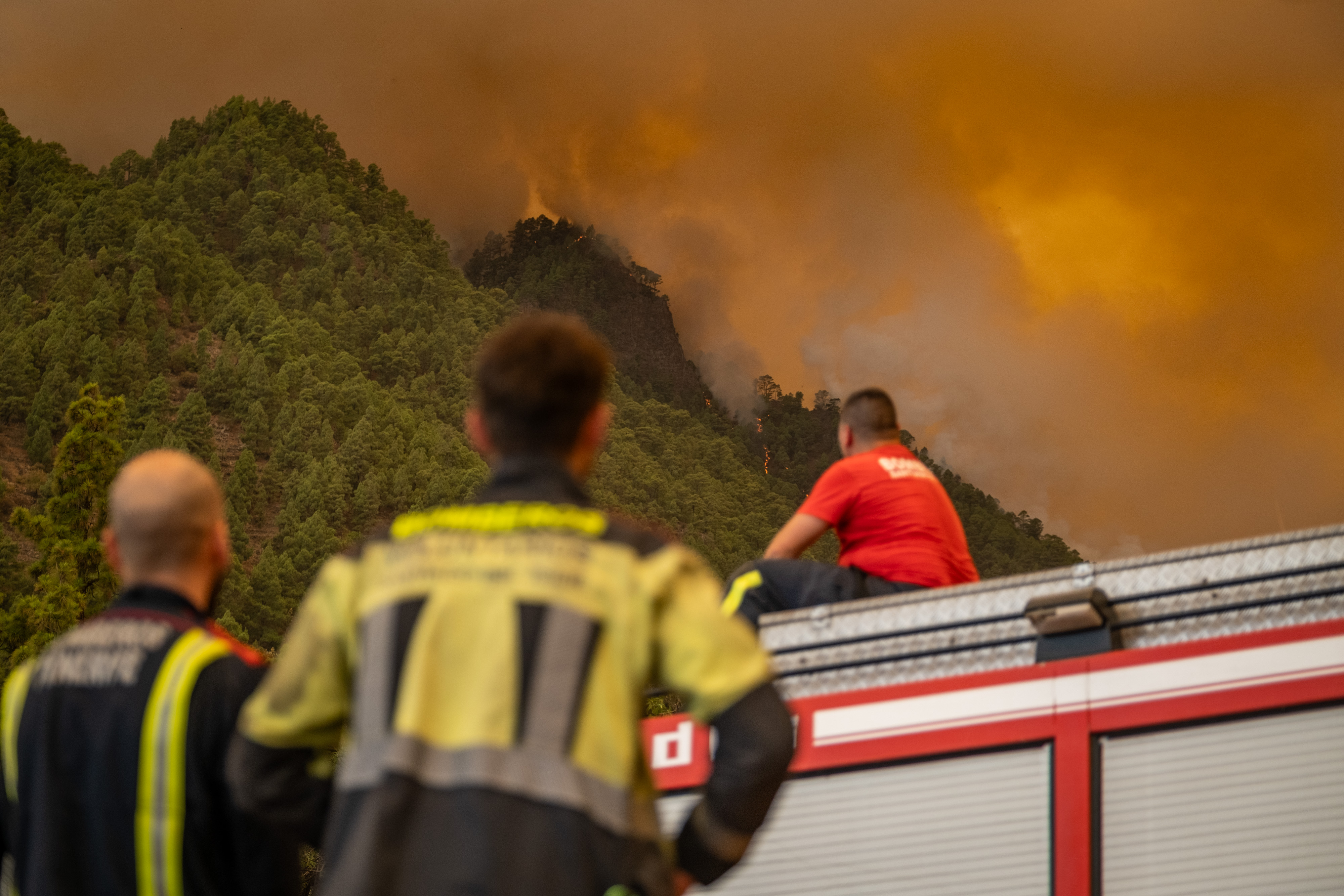 Tenerife wildfire